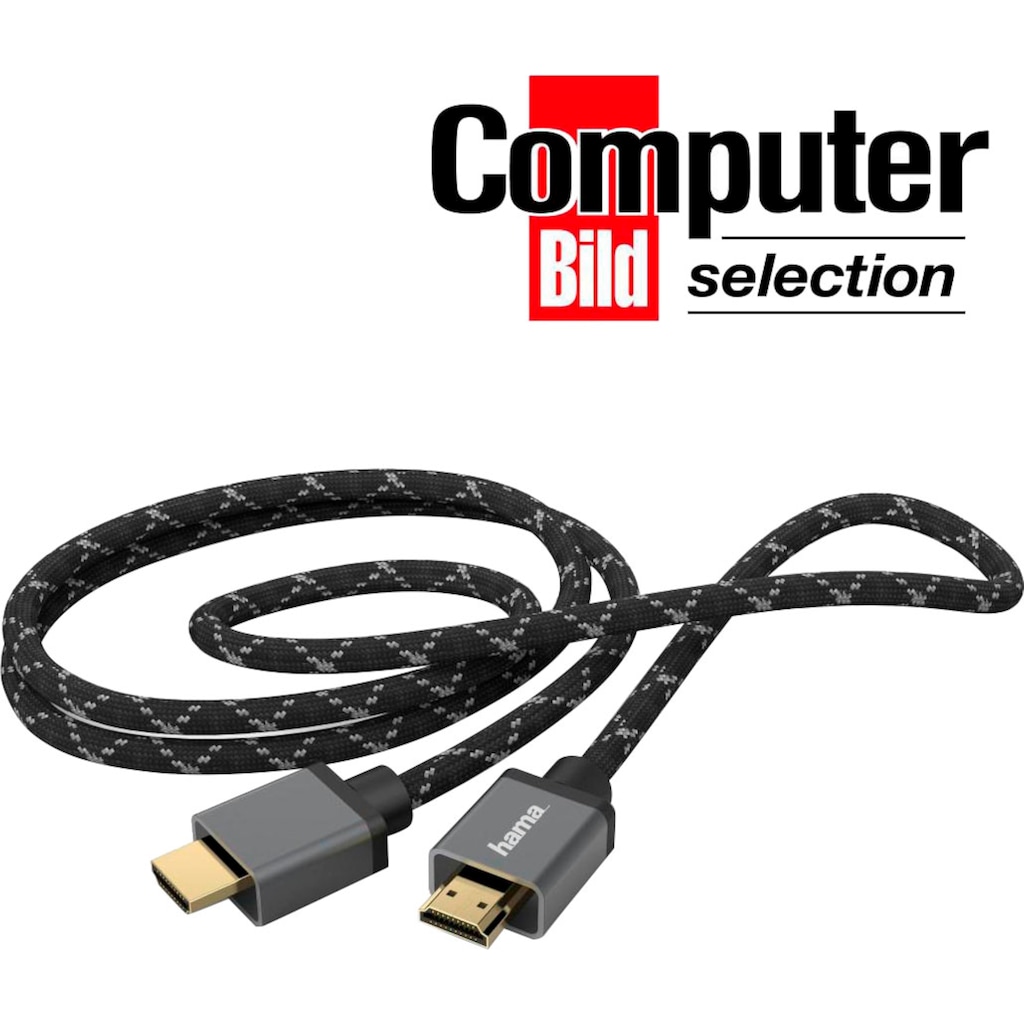 Hama HDMI-Kabel »Ultra High Speed HDMI™-Kabel Stecker-Stecker 8K Metall HDMI™-Kabel 3m«, HDMI, 300 cm