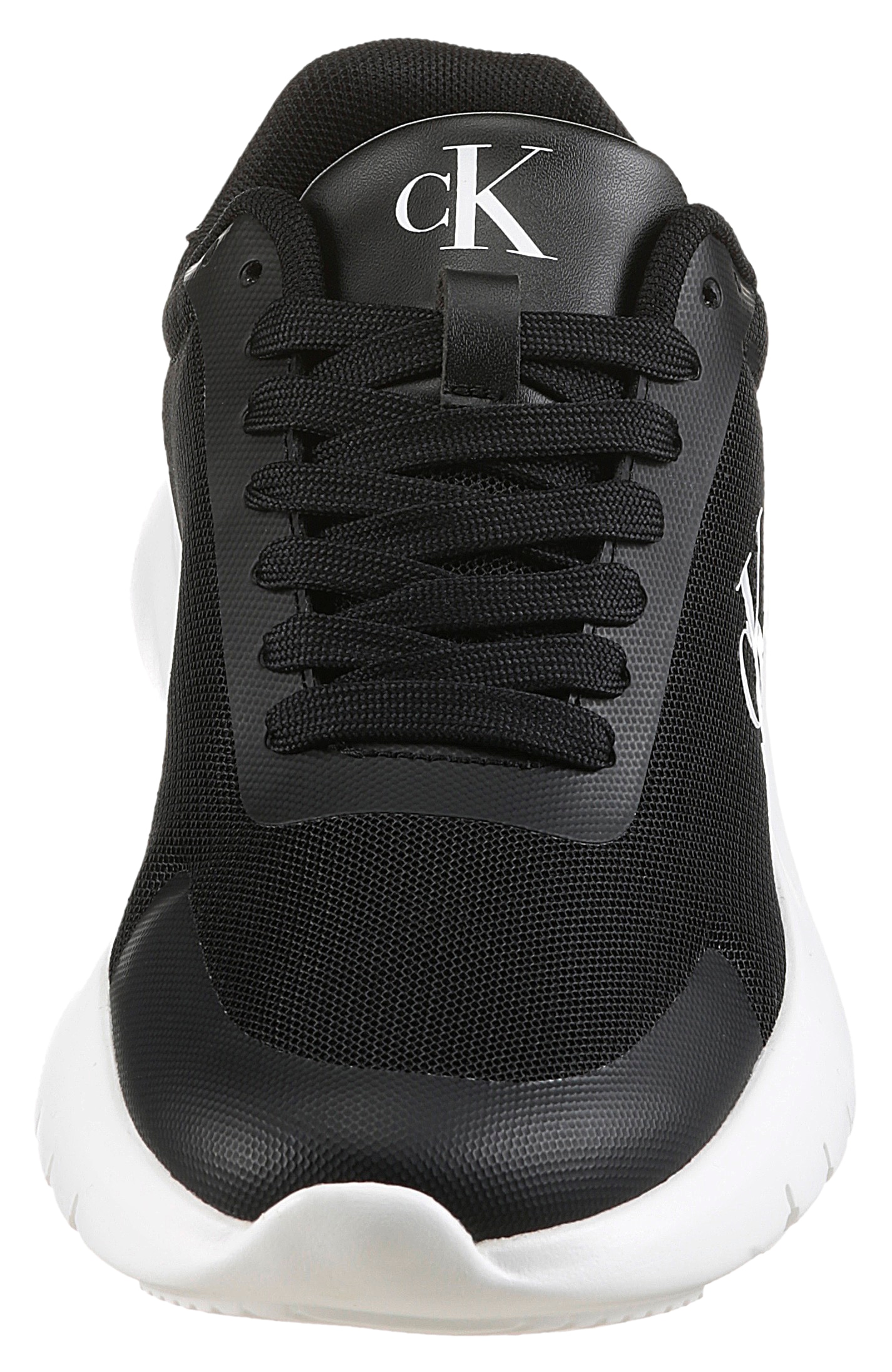 Calvin Klein Jeans Keilsneaker »3 EVA RUNNER MESH WN«, Freizeitschuh, Halbschuh, Schnürschuh mit Logoschriftzug
