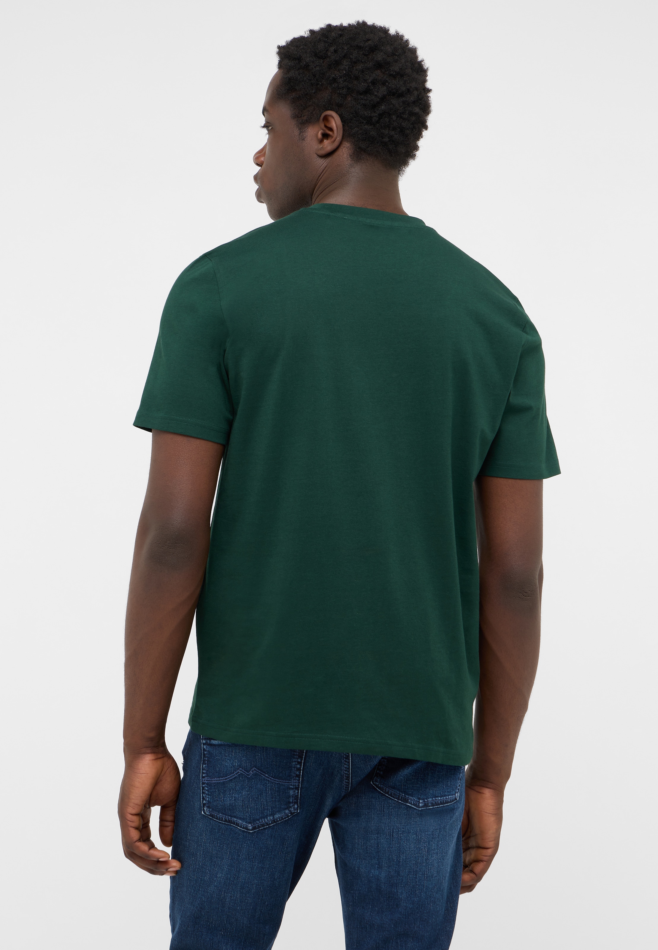 MUSTANG Kurzarmshirt »Austin« Sommershirt mit Logo-Print