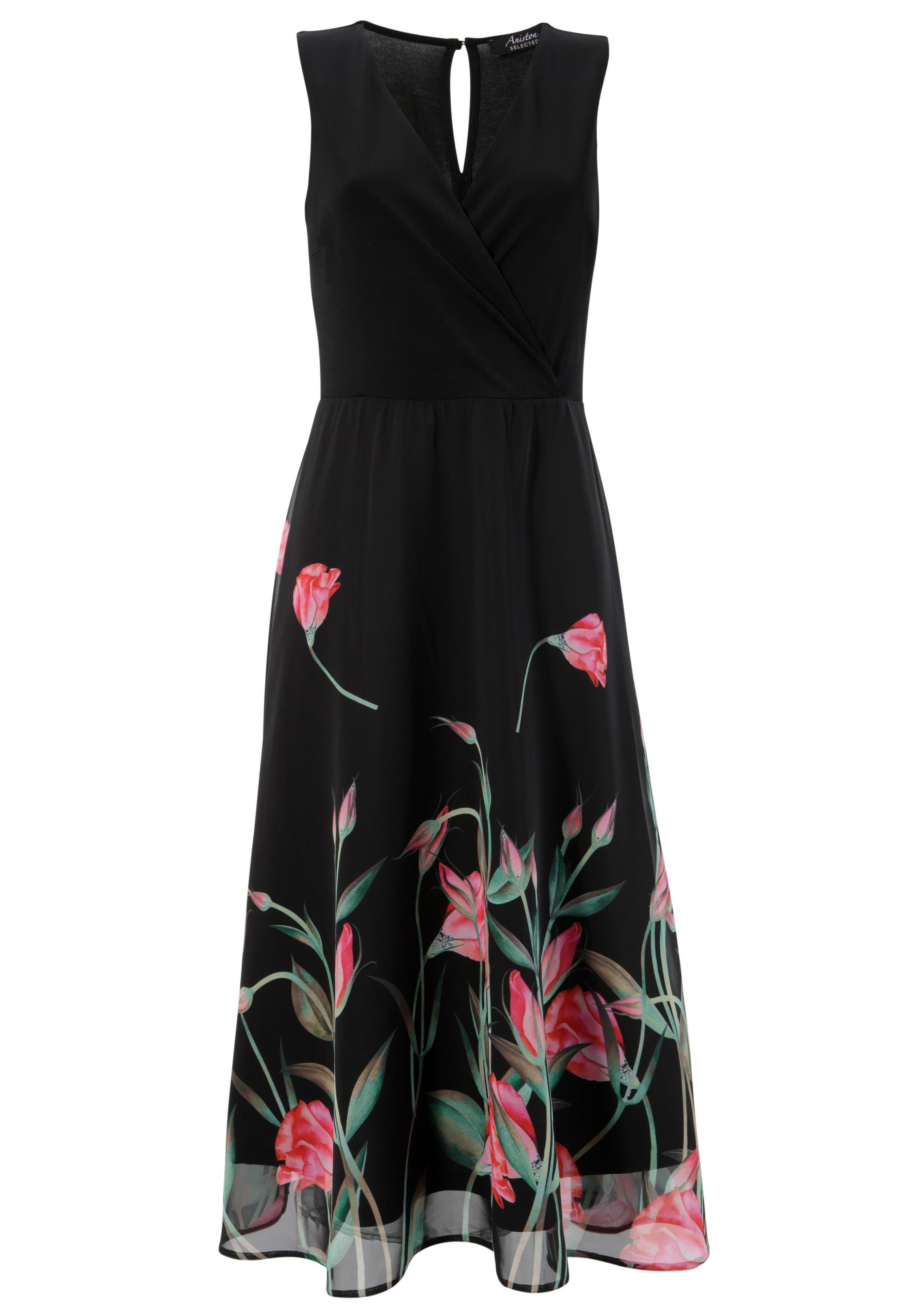 Aniston SELECTED Sommerkleid, mit floralem Druck bei ♕