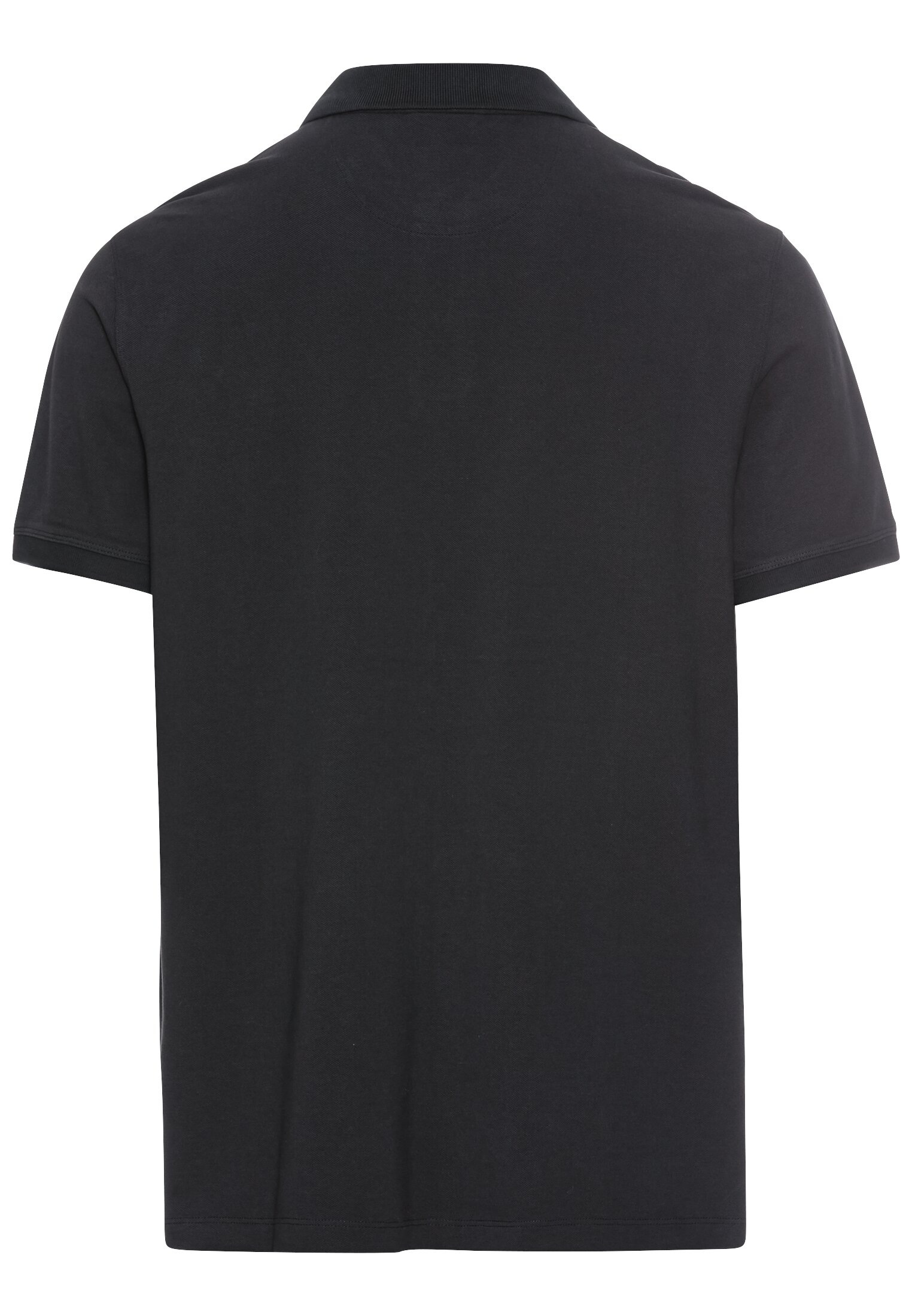 camel active Poloshirt normale Passform, Polokragen, 2-Knopf-Form, mit Logo-Stickerei