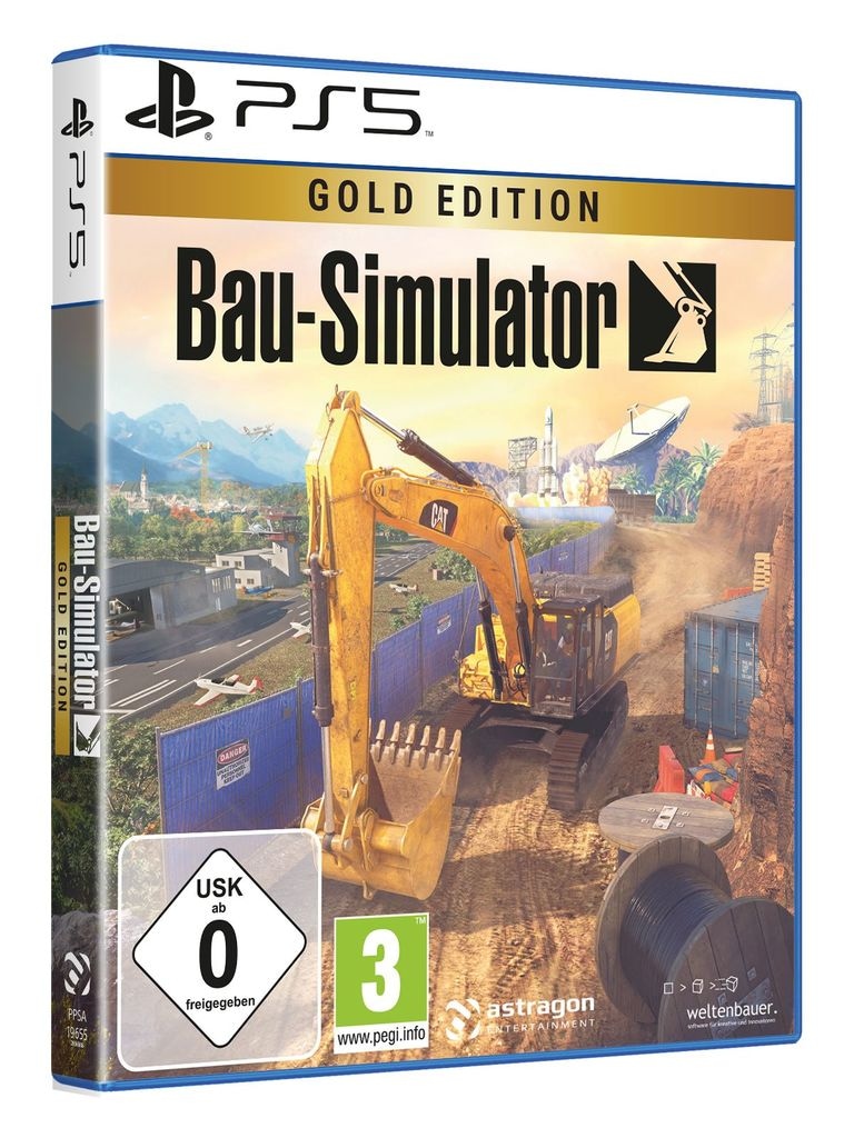 Astragon Spielesoftware »Bau-Simulator: Gold Edition«, PlayStation 5