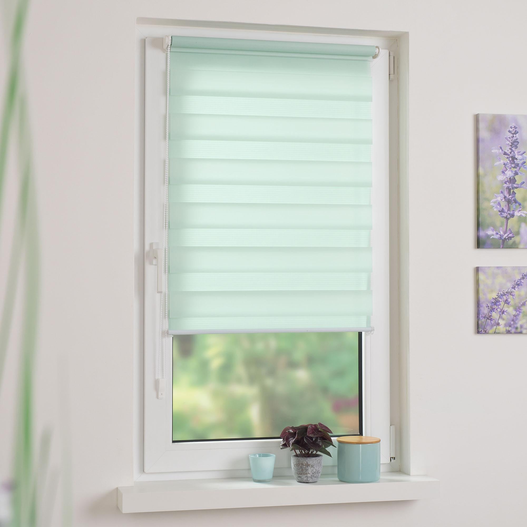 Liedeco Doppelrollo »Klemmfix-Duo-Rollo« Lichtschutz ohne Bohren 1 Stück
