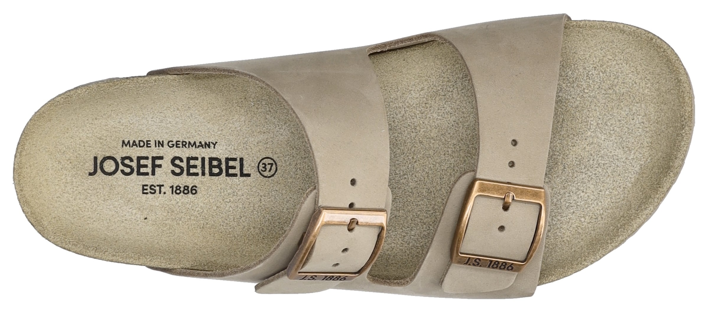 Josef Seibel Pantolette »Hermine 01«, Plateau Sandale, Sommerschuh, Hausschuh mit komfortablem Fußbett