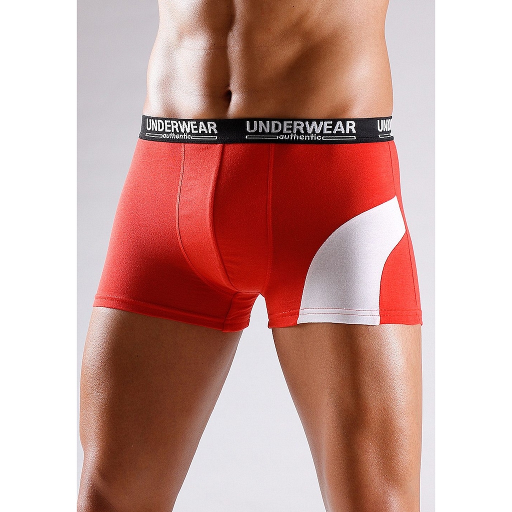 AUTHENTIC UNDERWEAR Boxer, (Packung, 4 St.)