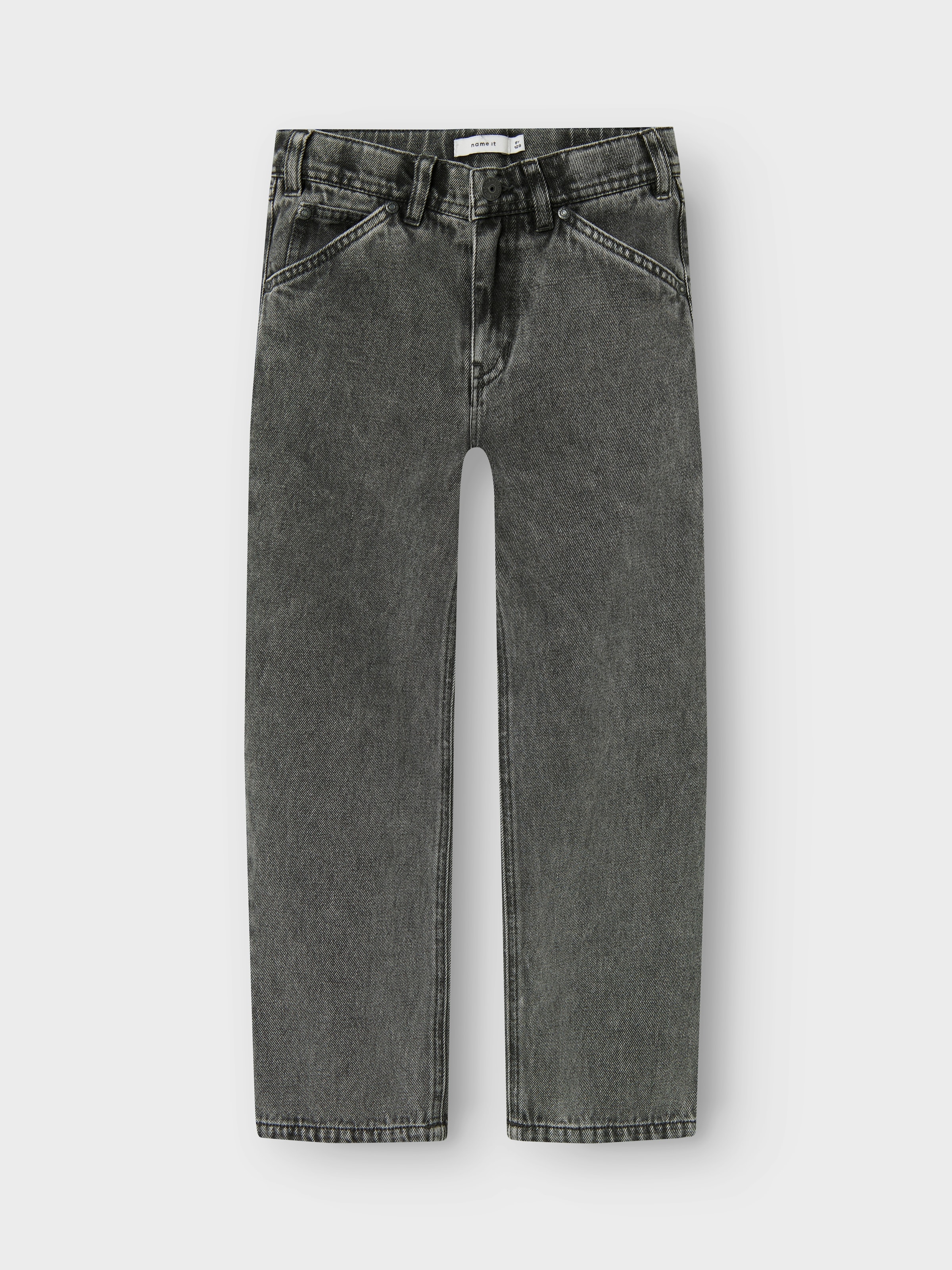 Name It 5-Pocket-Jeans »NKMRYAN für Jungen mit geradem Bein und 5-Pocket-Style«, unifarben, casual, straight fit, Baumwolle, Denim