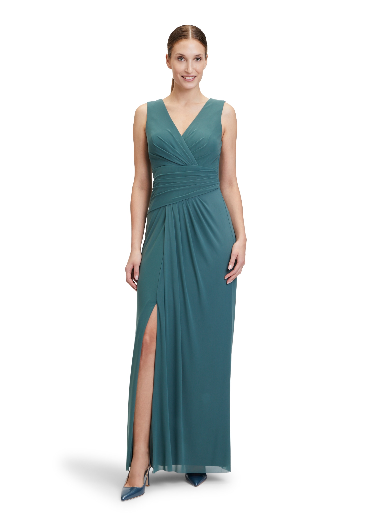 Vera Mont Abendkleid »Abendkleid mit V-Ausschnitt«
