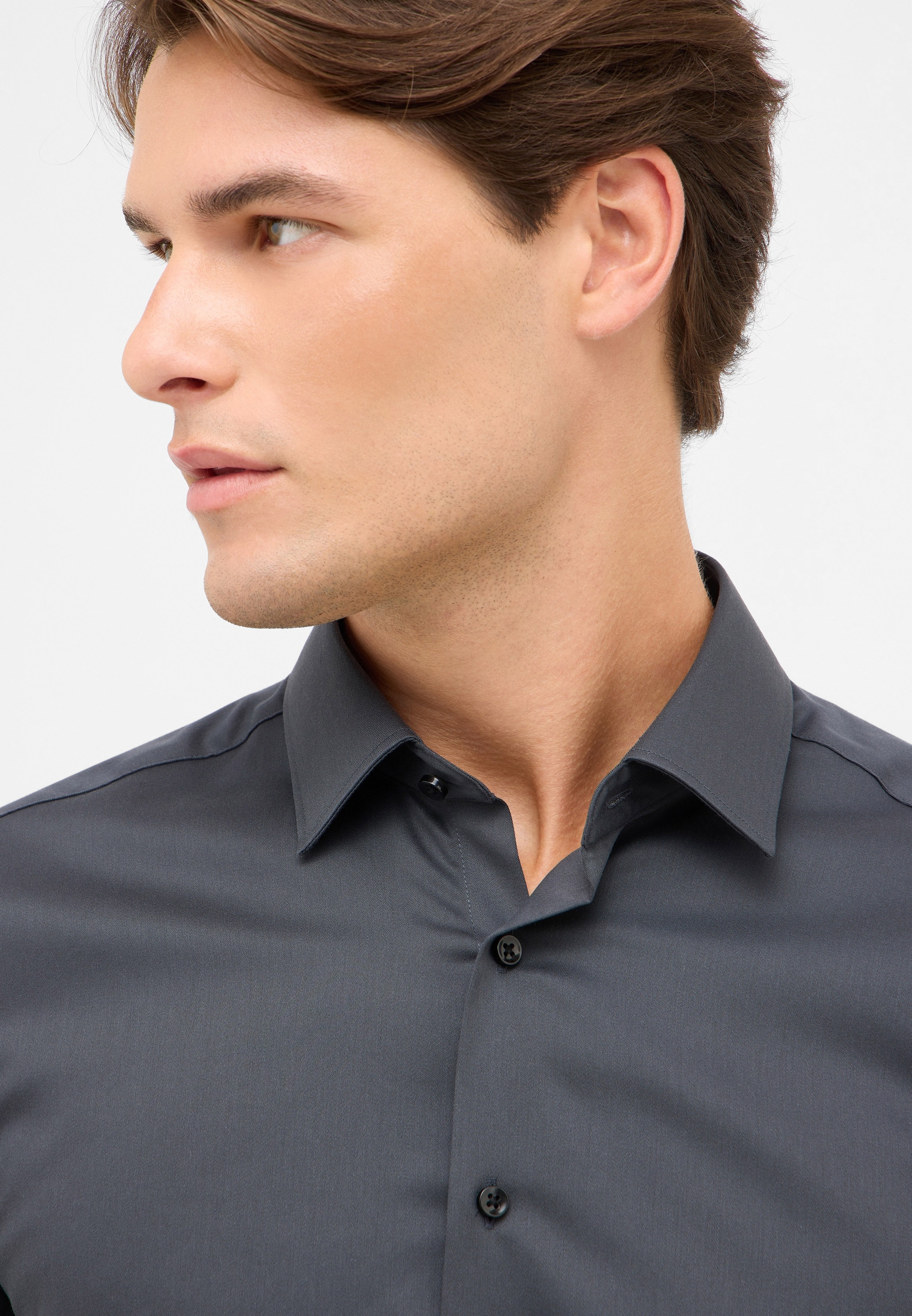 Eterna Langarmhemd »SLIM FIT«, NON IRON (bügelfrei)