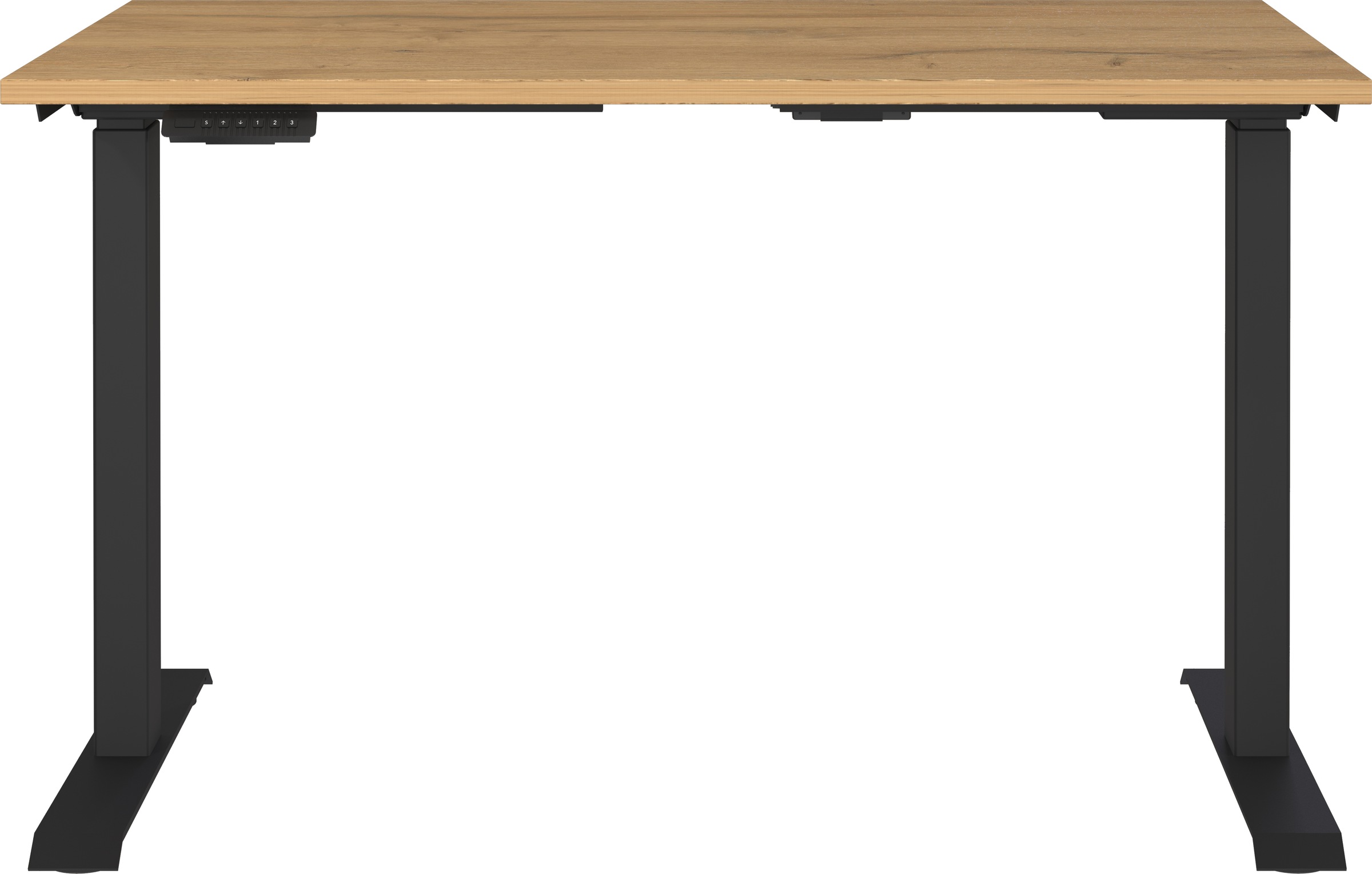 GERMANIA Schreibtisch "GW-Agenda elektrisch höhenverstellbar (72-120 cm)" mit Memory-Funktion & USB-Ladestation, verschiedenen Breiten