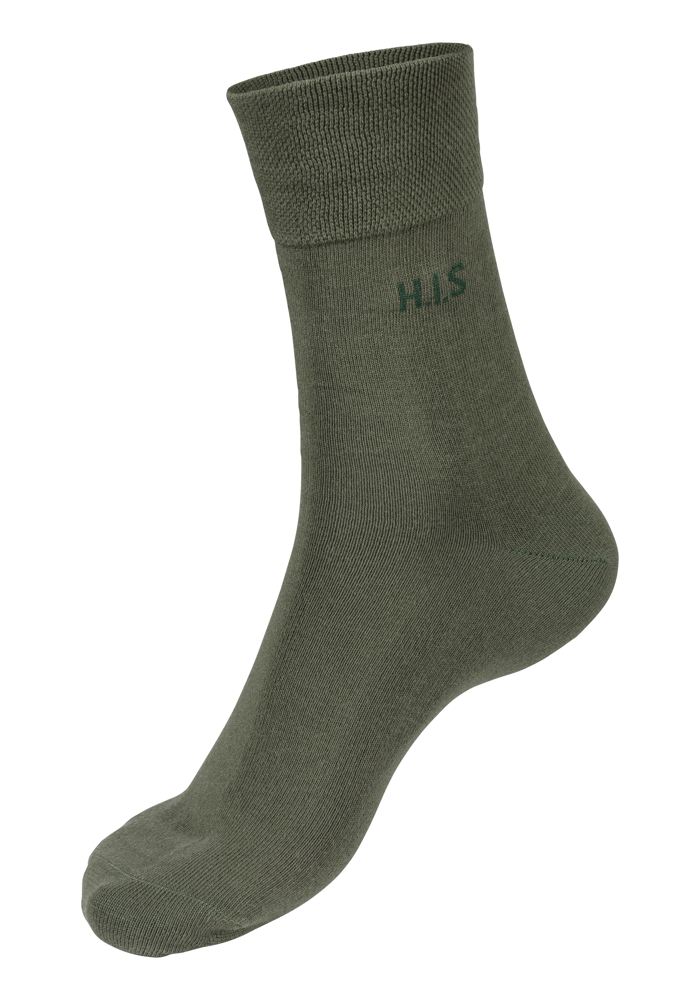 H.I.S Socken, (Packung, 12 Paar), ohne einschneidendes Gummi