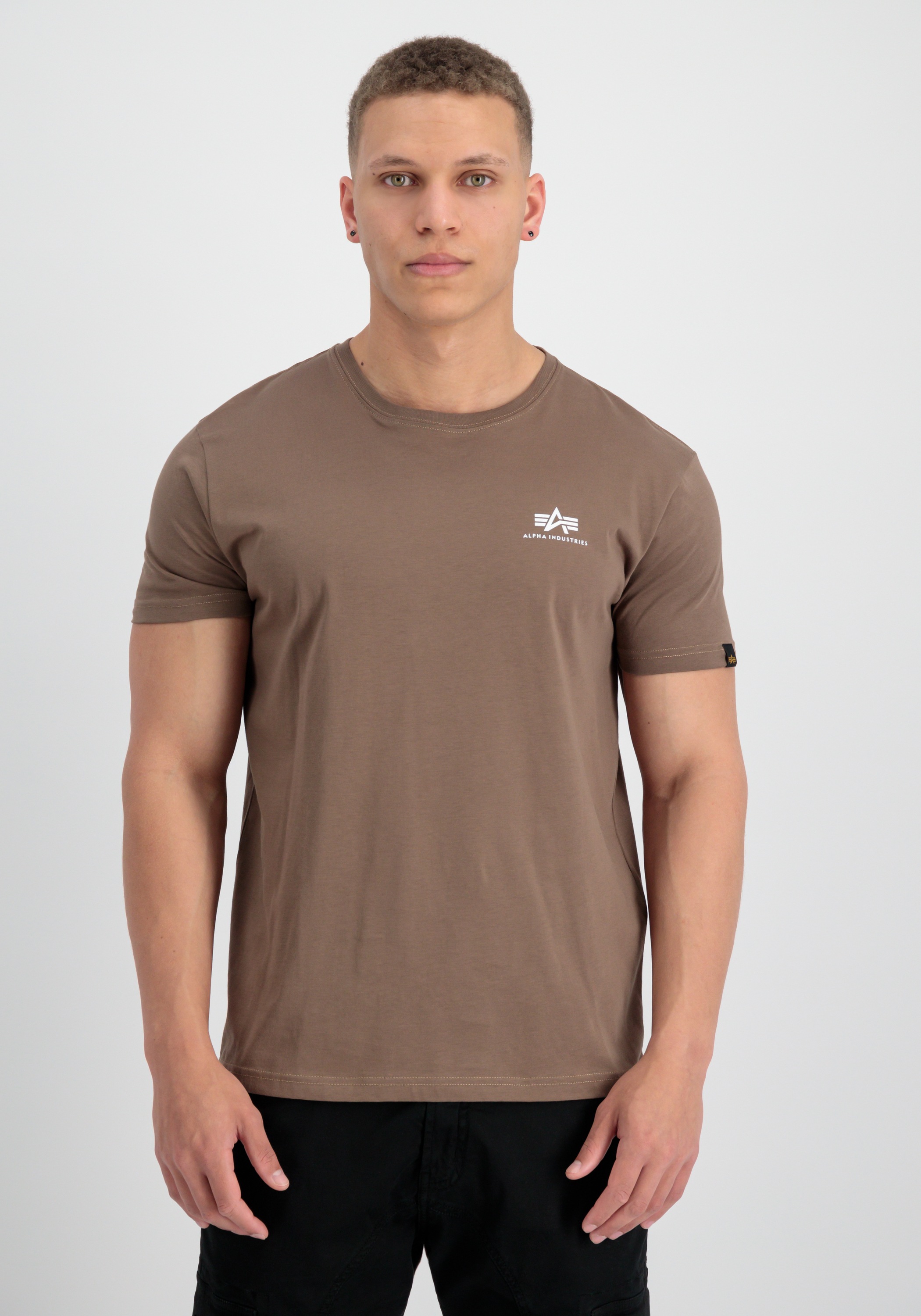 Alpha Industries T-Shirt »Alpha Industries Men - T-Shirts Basic T-Shirt SL«