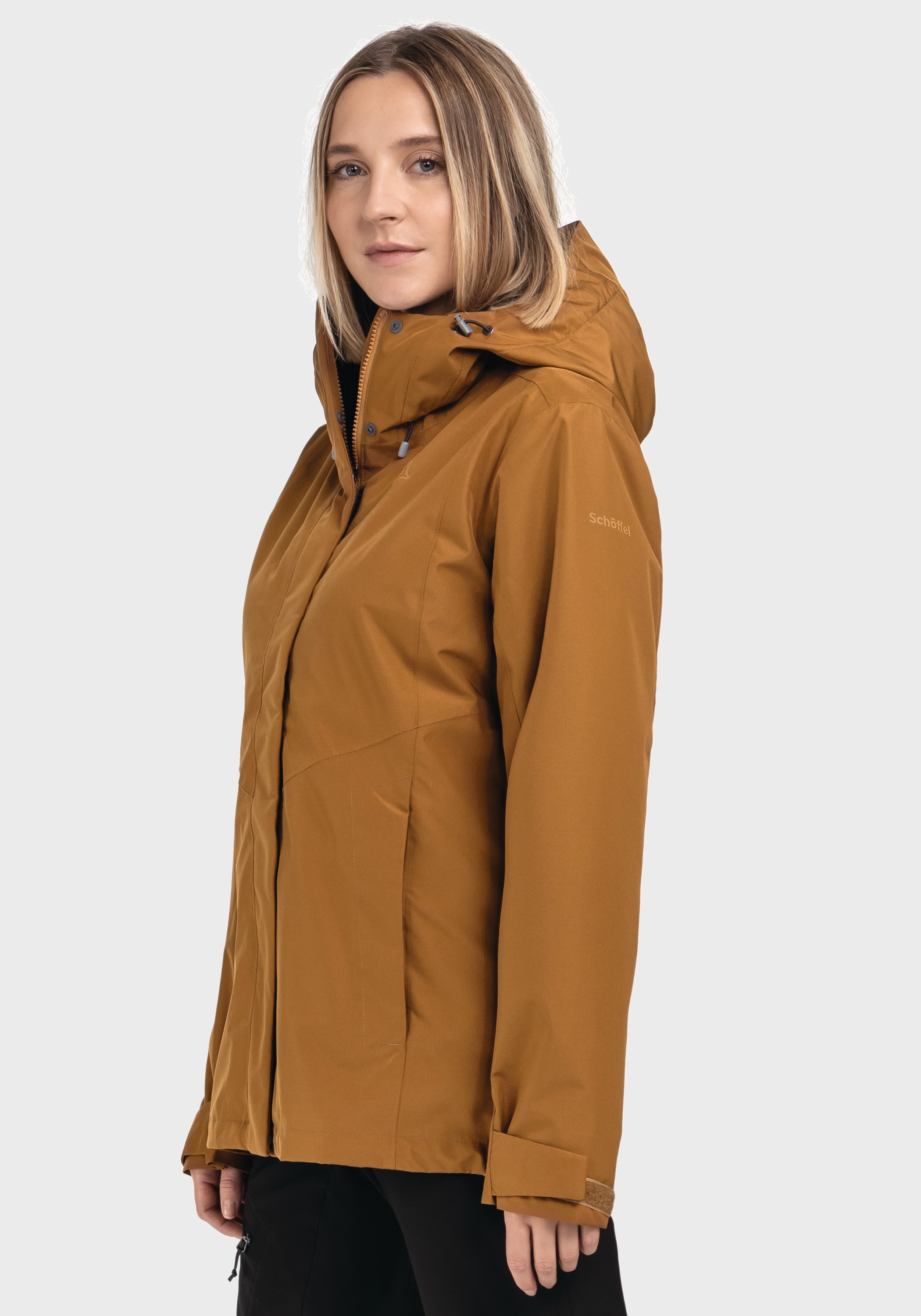 Schöffel Doppeljacke »Hiking 3in1 Jacket Style Okere WMS«, mit Kapuze