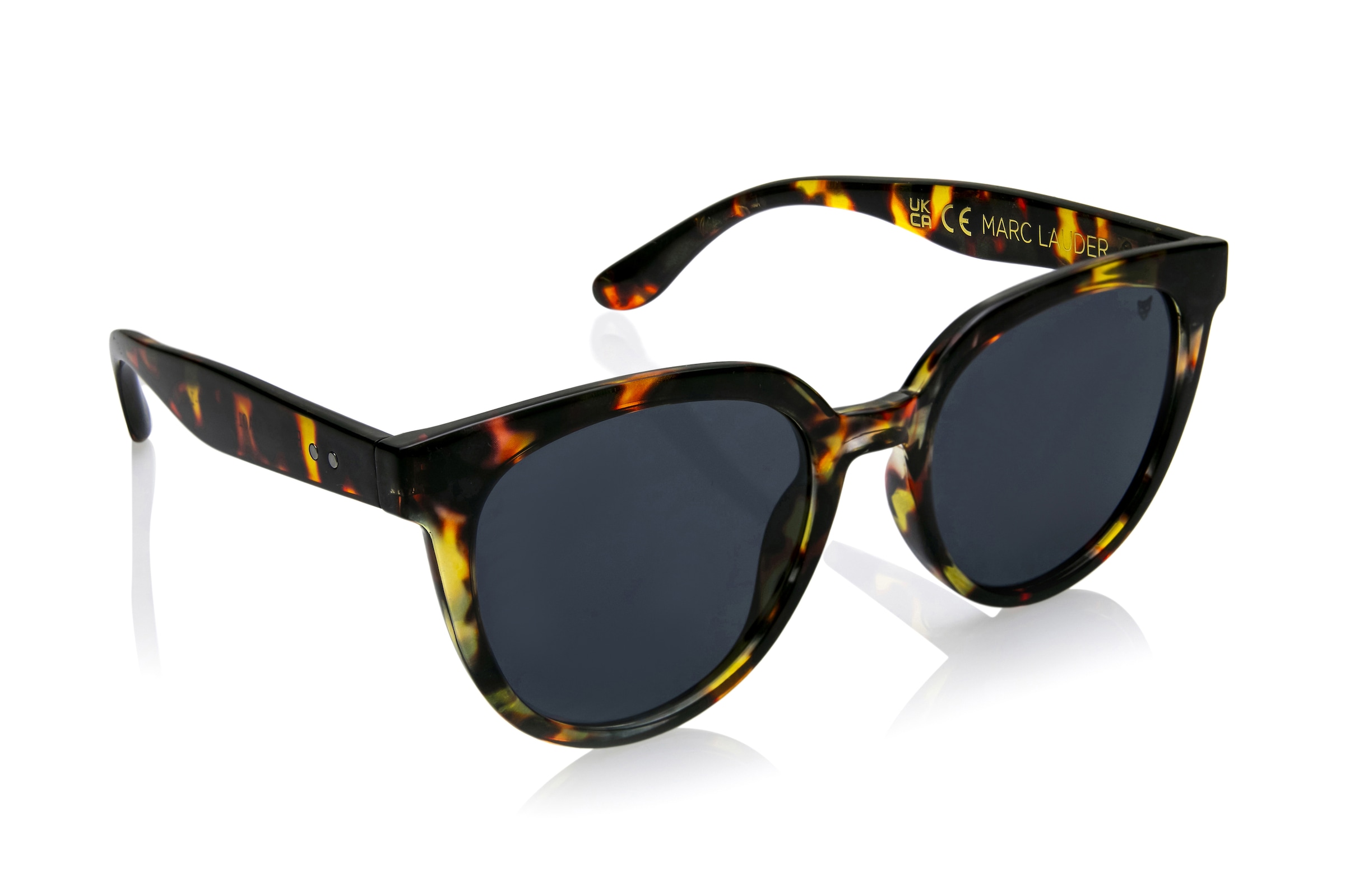 MARC LAUDER Sonnenbrille »MA01-02« 3: dunkles Glas, starke Sonneneinstrahlung