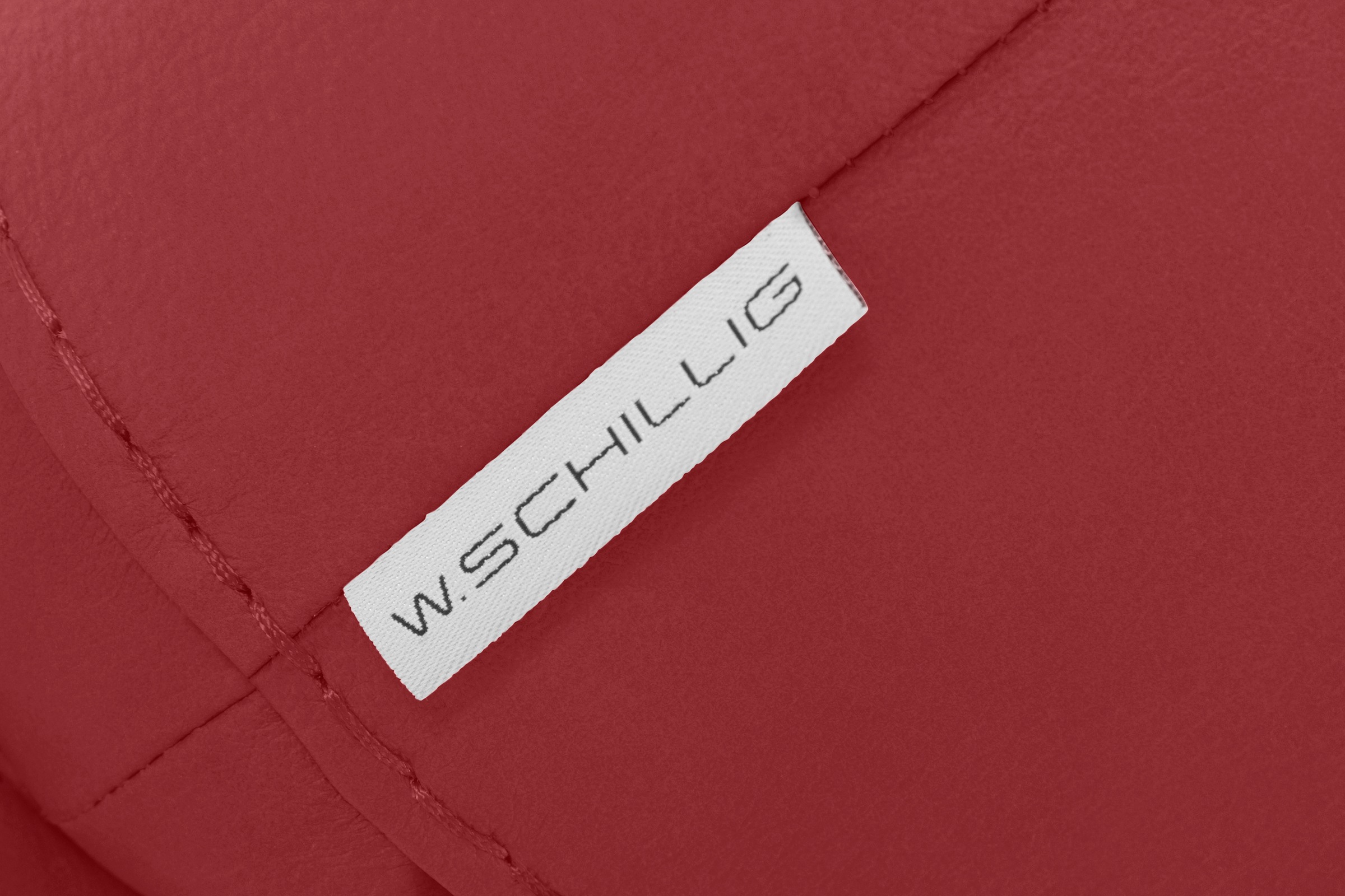W.SCHILLIG Hocker »montanaa«, mit Metallfüßen in Chrom glänzend, Breite 71 cm
