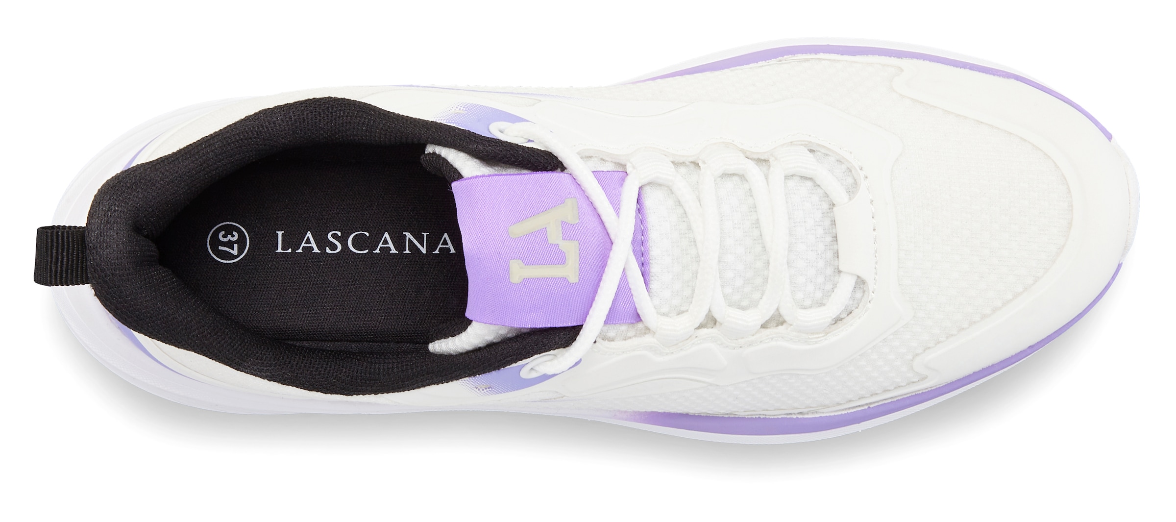 LASCANA ACTIVE Sneaker, mit modischen Farbdetails VEGAN
