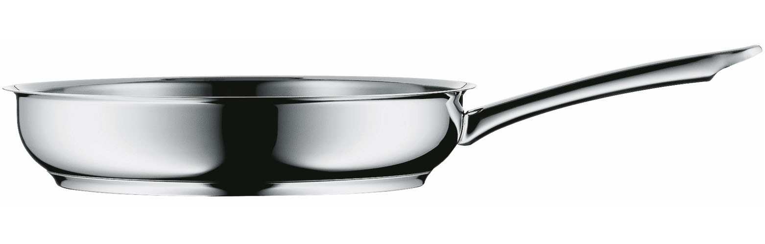 WMF Bratpfanne »Profi, induktionsgeeignet, unbeschichtet, ideal für scharfes Anbraten« Cromargan® Edelstahl Rostfrei 18/10 1 Stk. tlg. extrem strapazierfähig und langlebig, für alle Herdarten geeignet