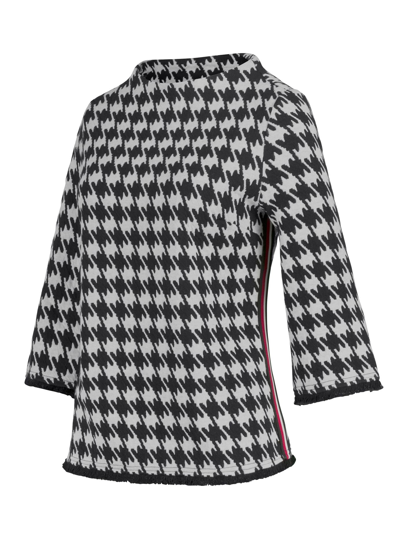 Inspirationen 3/4-Arm-Shirt »Jacquard-Shirt« (1 tlg.)