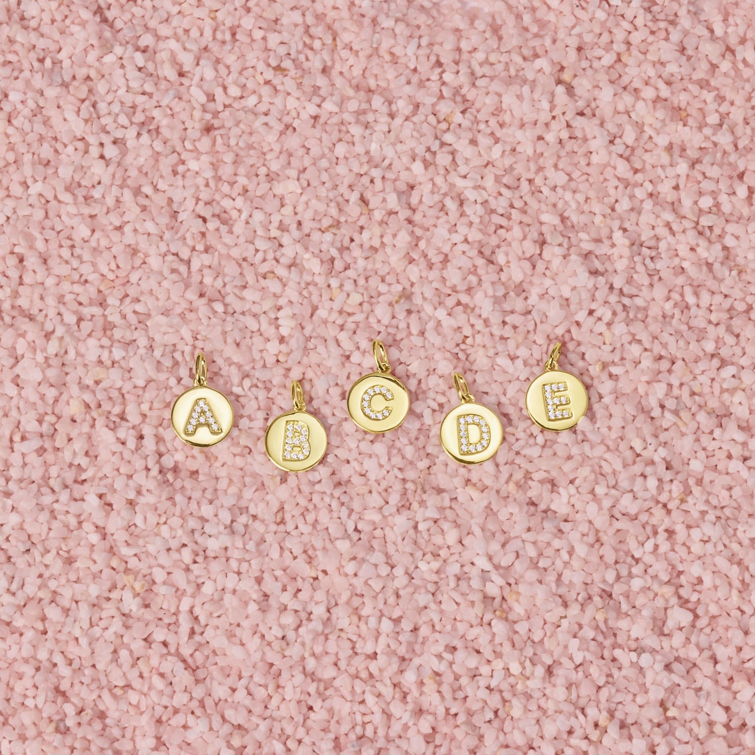 Amor Buchstabenanhänger »A-Z«  mit Zirkonia (synth.)