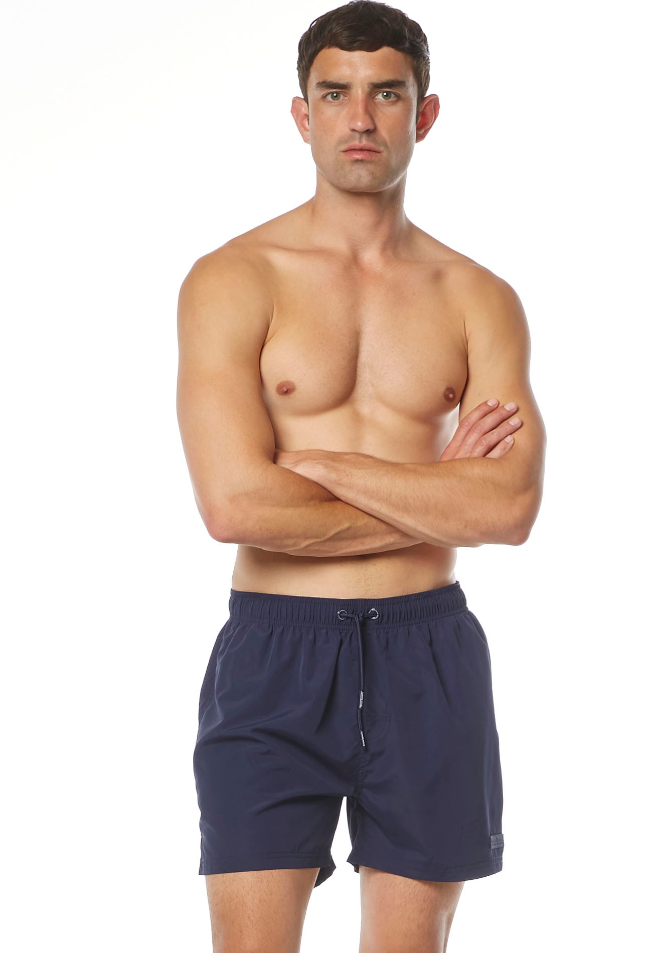 Badeshorts »Boxer Wave Line 2.0 Swim«, mit Tunnel-Gummibund