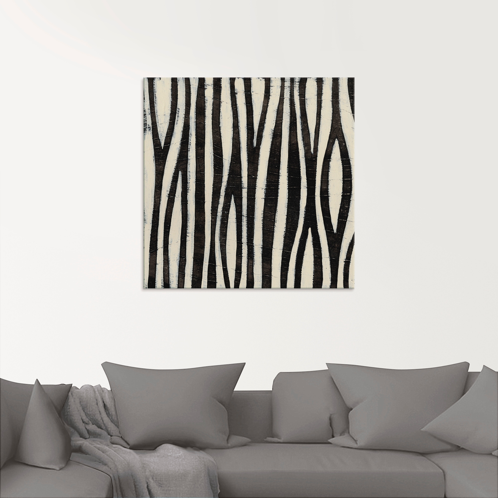 Artland Glasbild »Hieroglyph XI«, Muster, (1 St.), in verschiedenen Größen