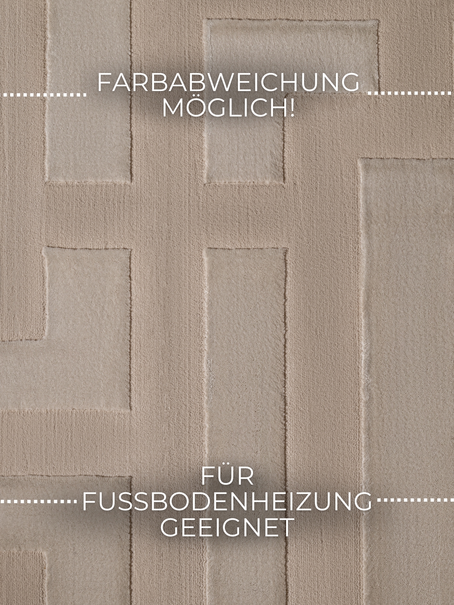 ELLE DECORATION Designteppich »Onyx«, rechteckig, 9 mm Höhe, Wohnzimmer, Schlafzimmer, Läufer, Hoch-Tief Effekt, Flur, Glanz