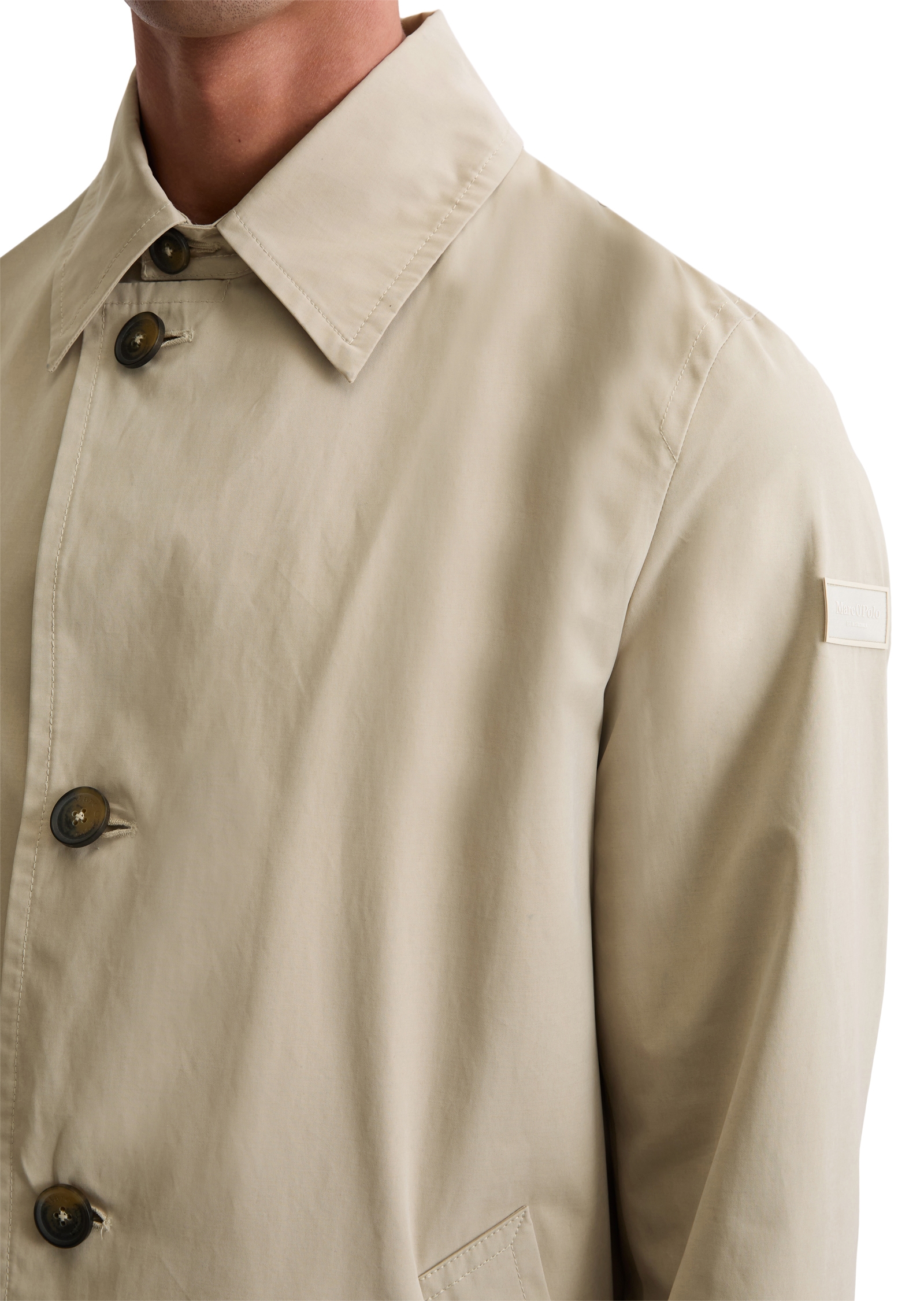 Marc O'Polo Kurzmantel, regular fit im Carcoat-Stil, Gehschlitz hinten