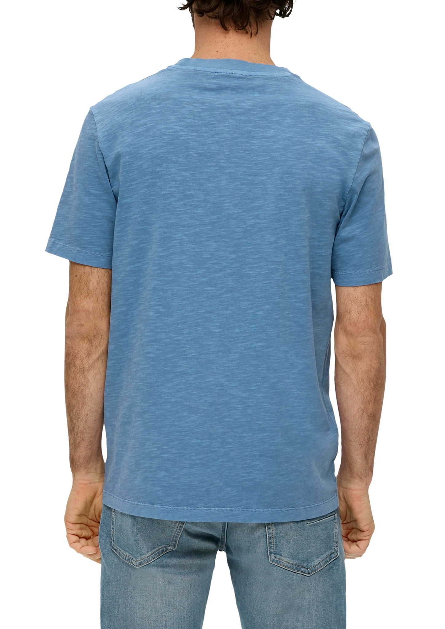 s.Oliver T-Shirt, in melierter Optik