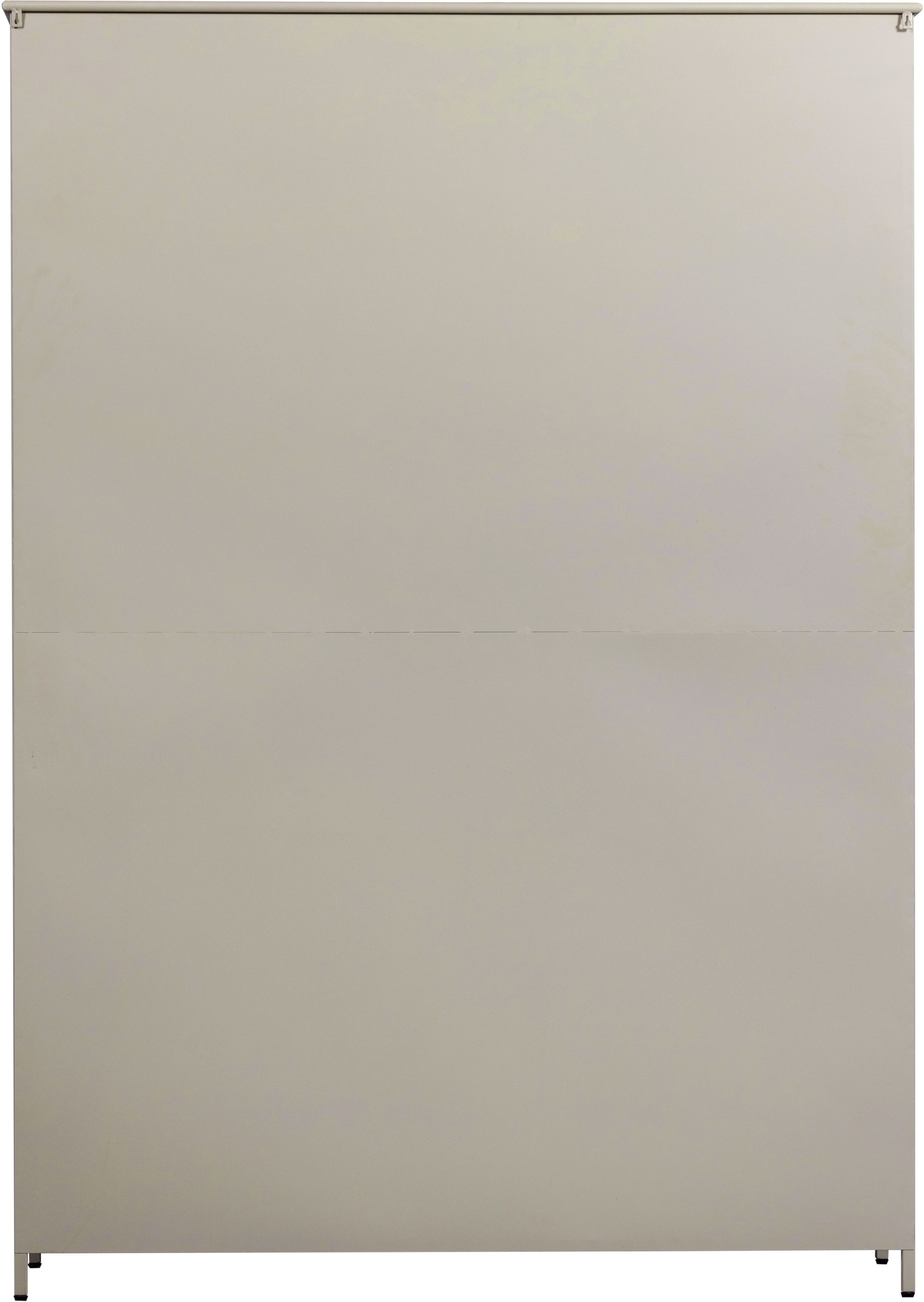 WOOOD Vitrine »WOOOD EXHIBIT XL 2-TÜRIG VITRINE SCHRANK METALL« Die Vitrine Exhibit aus mattem Metall bietet 5 robuste Einlegeböden.