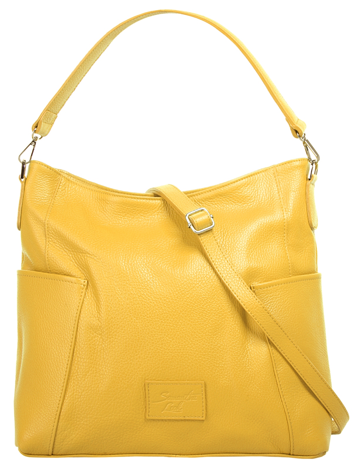 Samantha Look Shopper echt Leder, Made in Italy