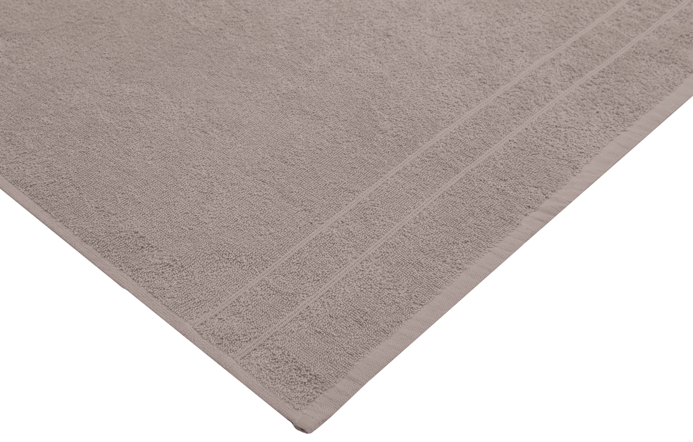 OTTO home Handtuch Set »Inga, 8 tlg. Handtuch-Set 50x100cm« Handtücher mit feiner Bordüre, 100% Baumwolle, einfarbig, weich