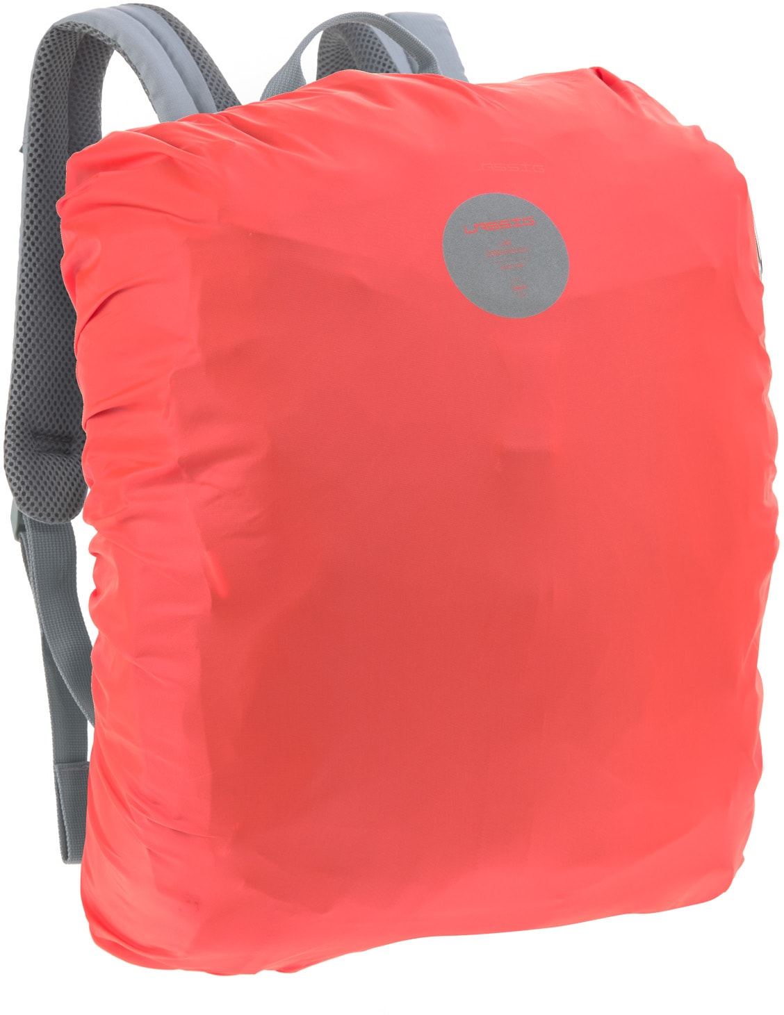 LÄSSIG Wickelrucksack »Green Label, Outdoor, Grey«, Reflektoren, PETA-approved vegan; zum Teil aus recyceltem Material