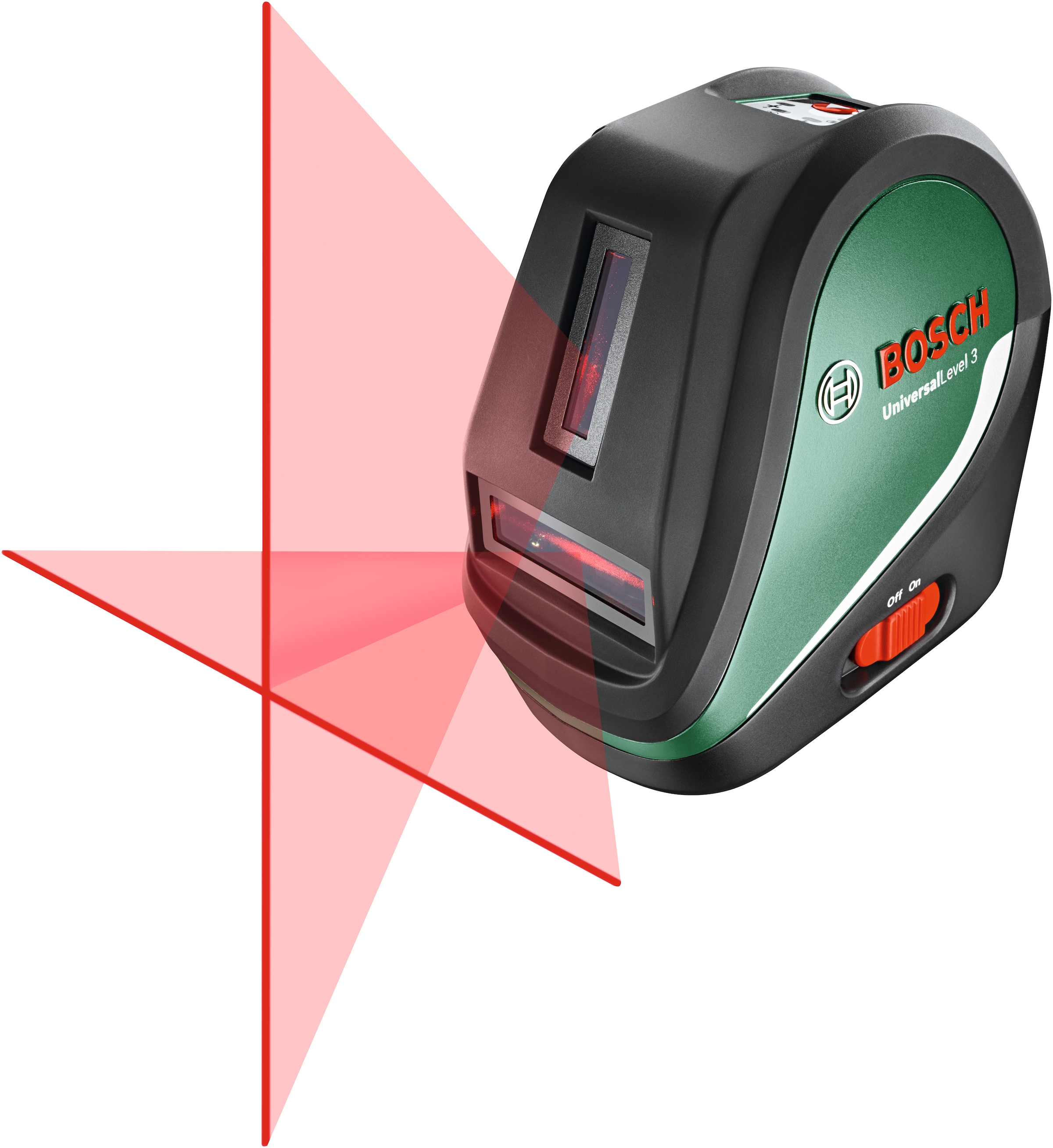 Bosch Home & Garden Kreuzlinienlaser »UniversalLevel 3«, Max. Reichweite: 10m