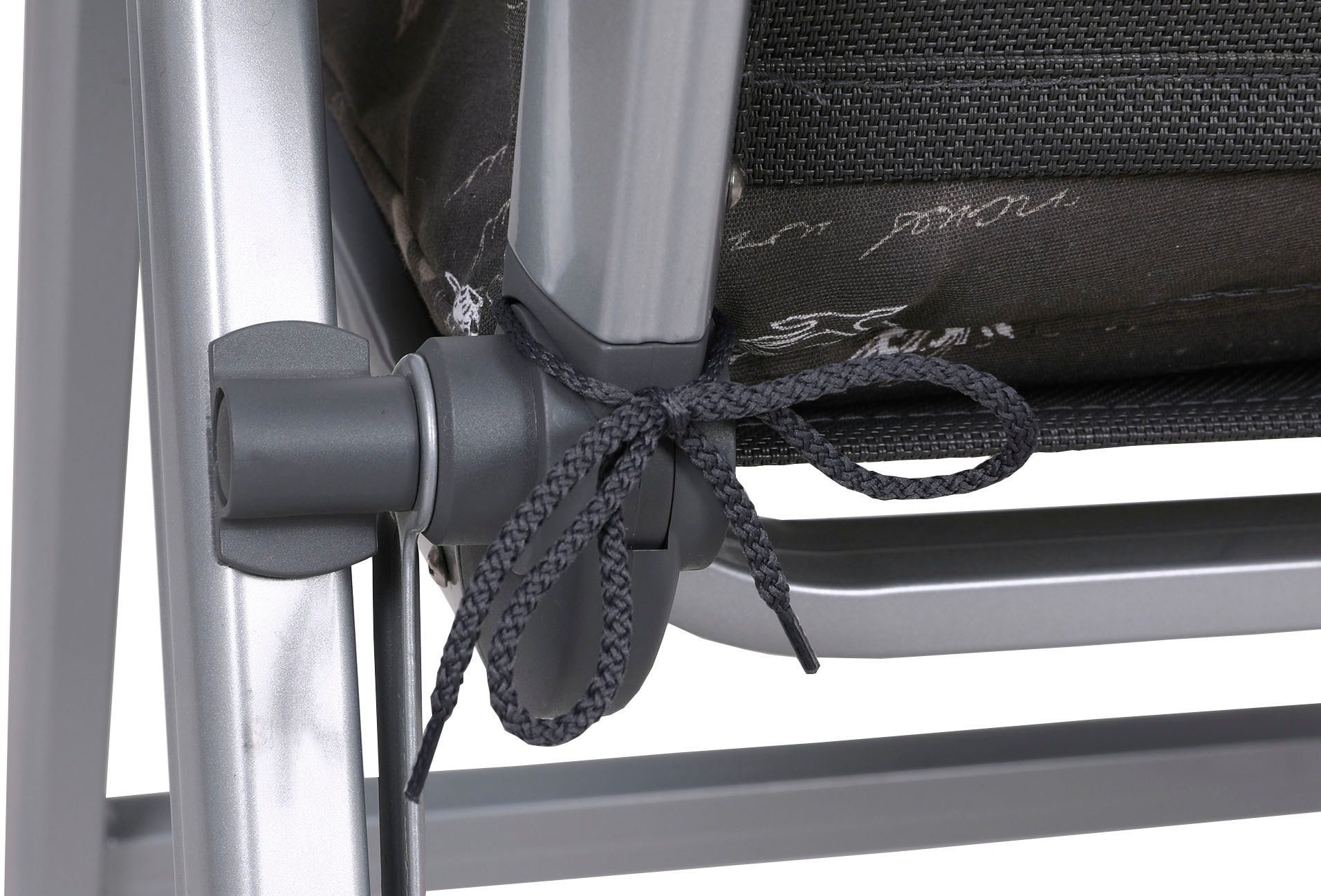 KONIFERA Hochlehnerauflage Natur Look taupe - Maße BxLxH ca.: 50 cm x 120 cm x 6 cm