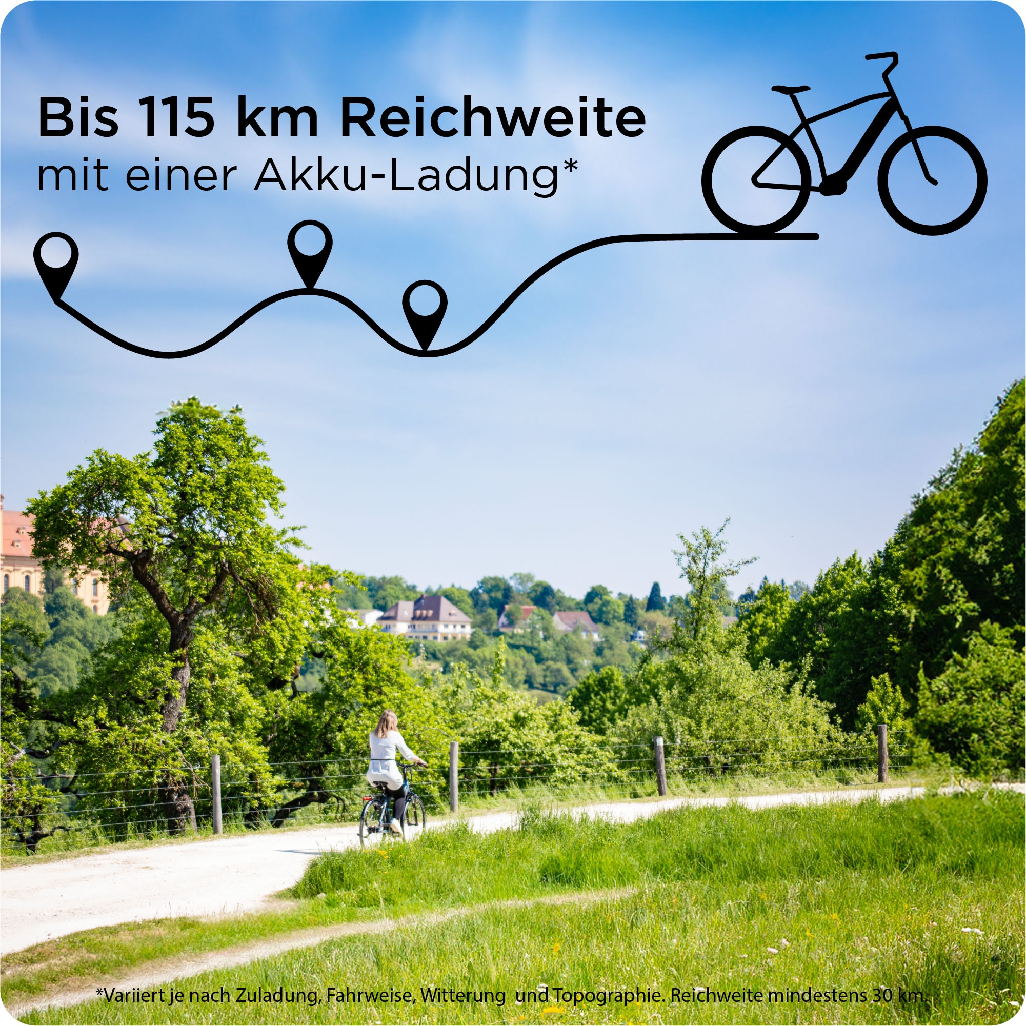 Zündapp E-Bike »X500«, 11 Gang, Shimano, Deore, Mittelmotor 250 W, Pedelec, Elektrofahrrad für Damen u. Herren