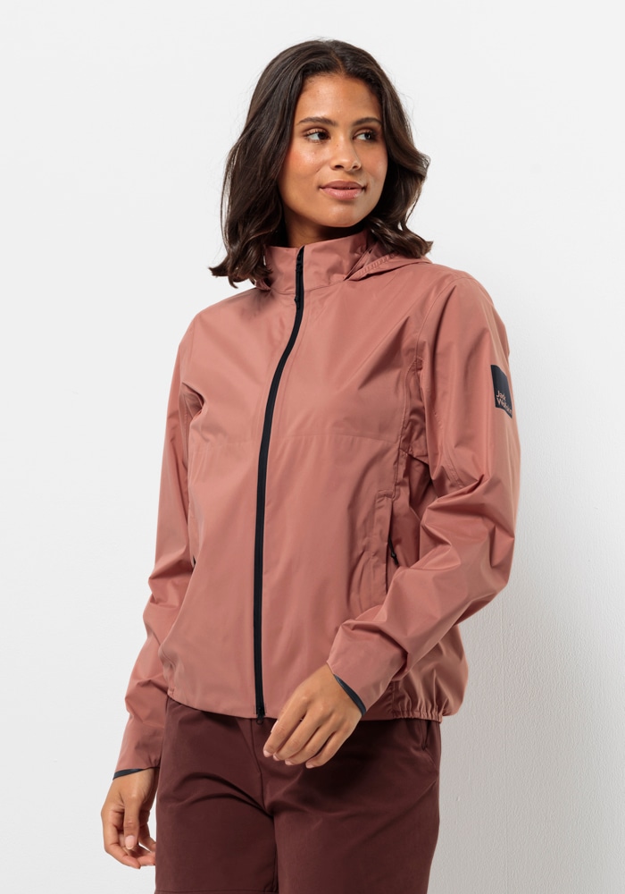 Jack Wolfskin Fahrradjacke »BIKE COMMUTE 2.5L JKT W«, mit Kapuze