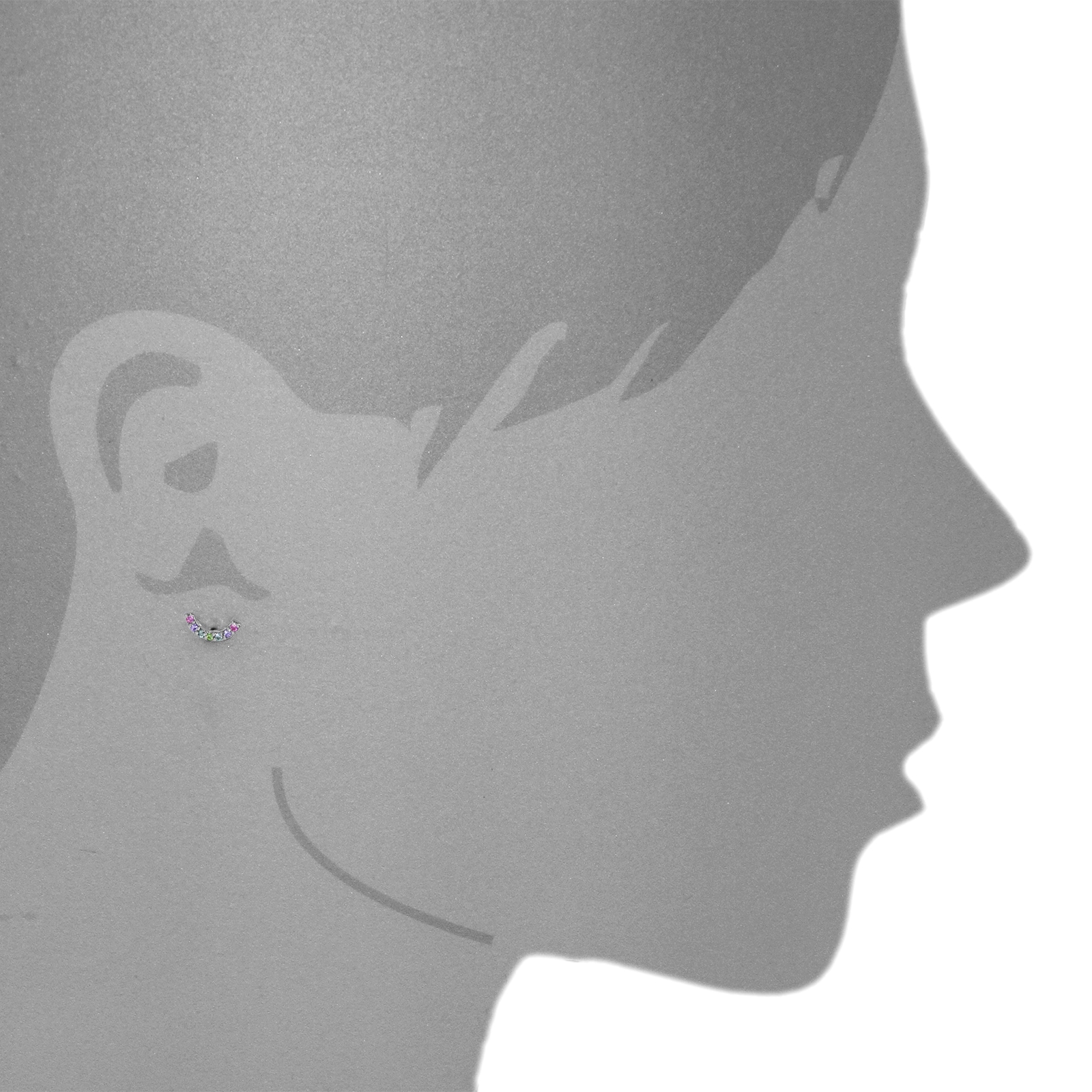 OSTSEE-SCHMUCK Paar Ohrstecker »- Brenda - Silber 925/000 - Zirkonia«