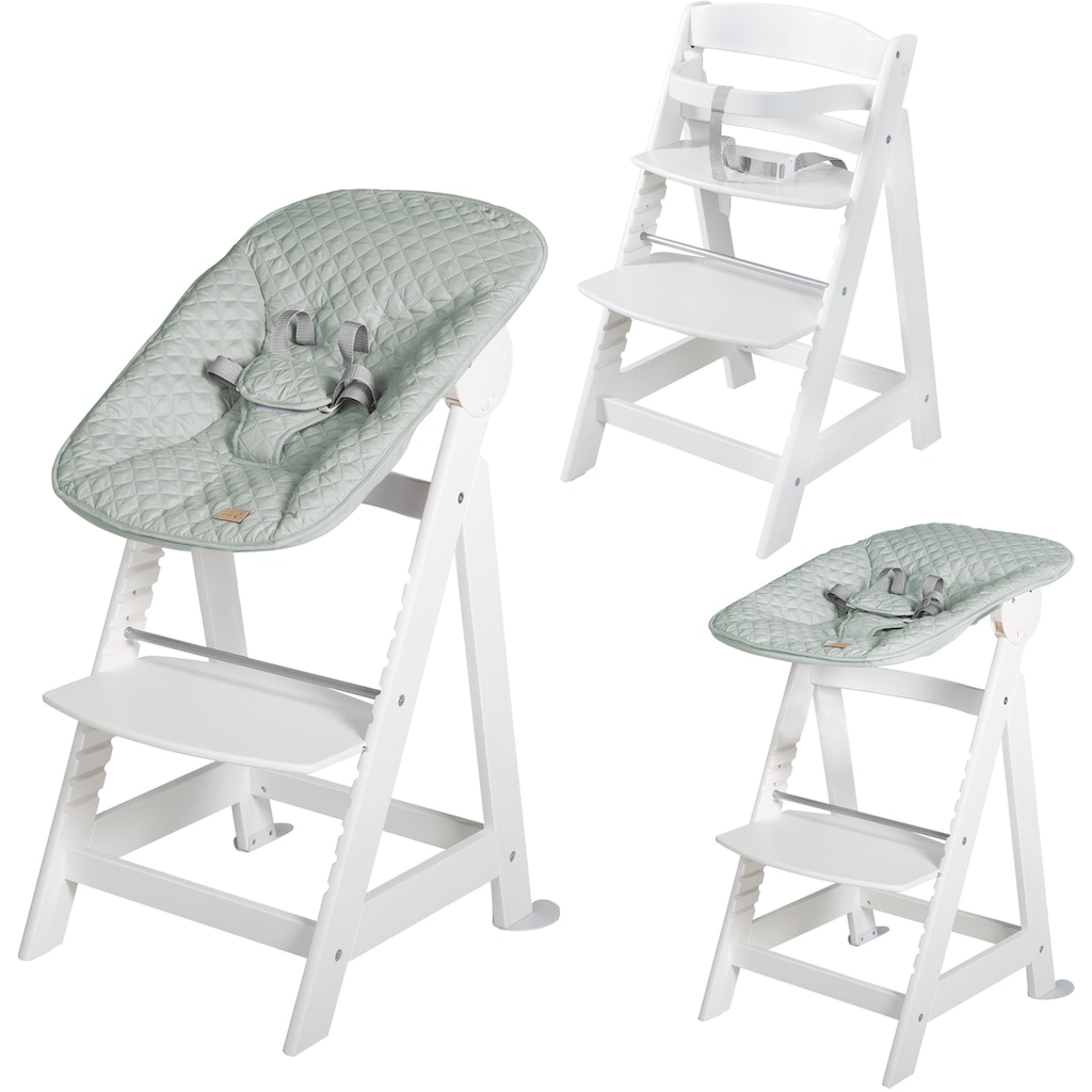 roba® Hochstuhl »Treppenhochstuhl 2-in-1 Set Style, Born Up«