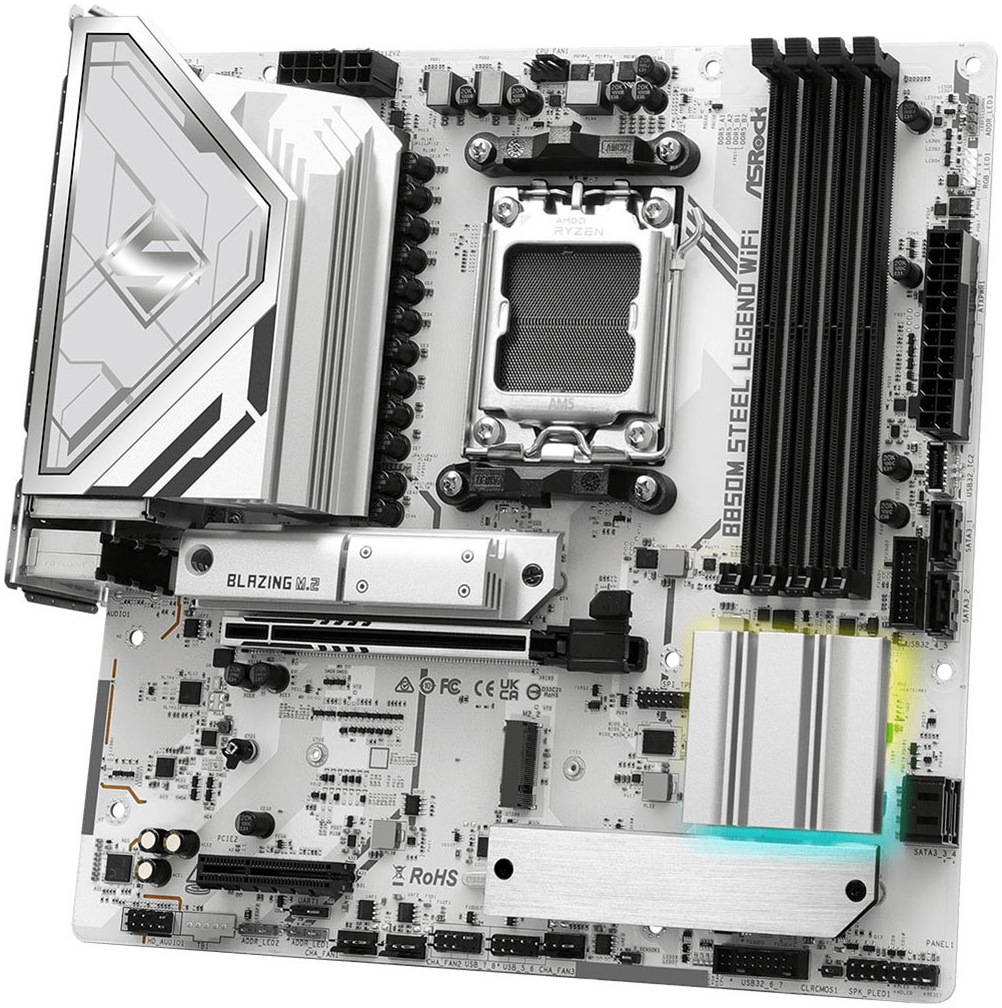 Asrock Mainboard »B850M Steel Legend WiFi«