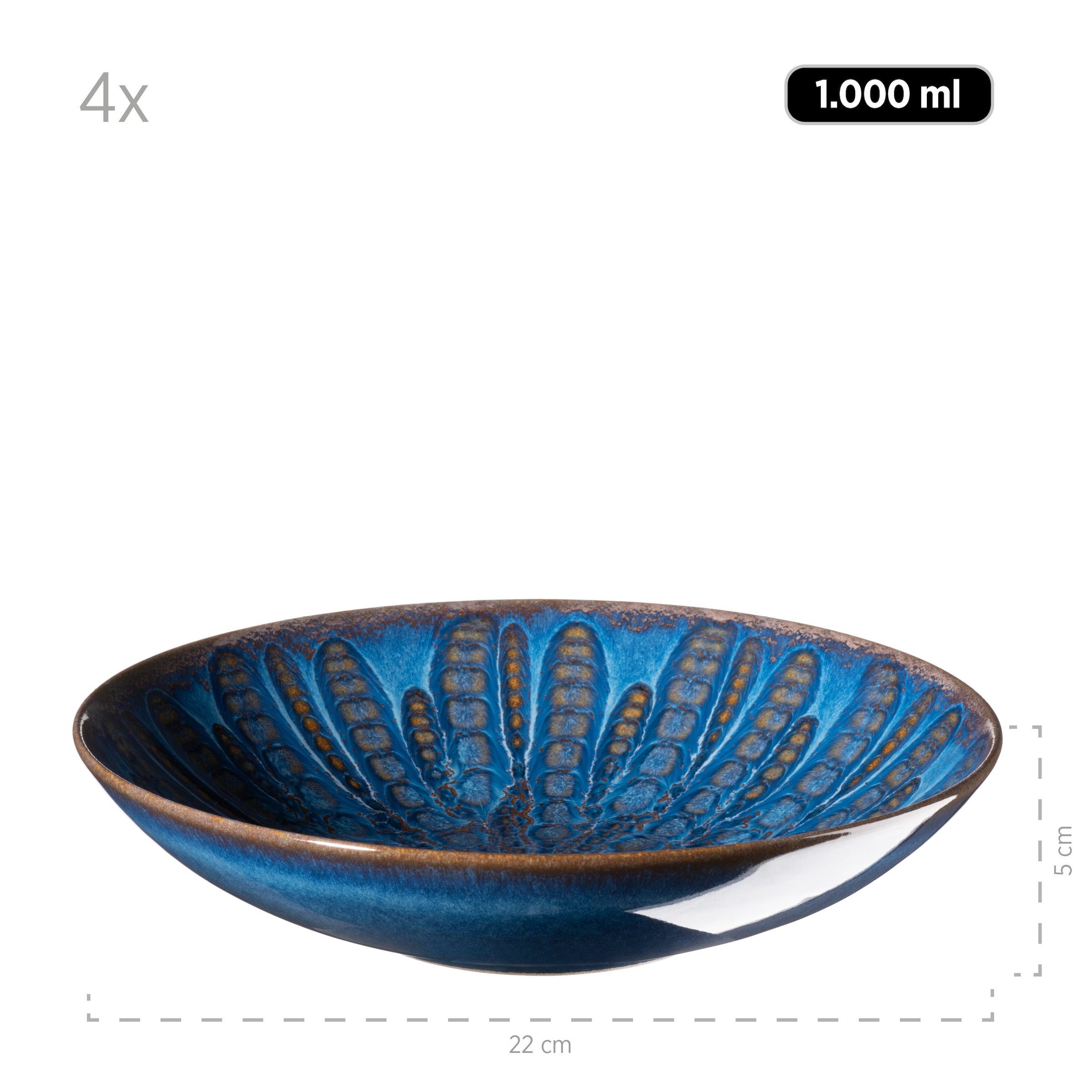 MÄSER Tafelservice »Aquamarine«