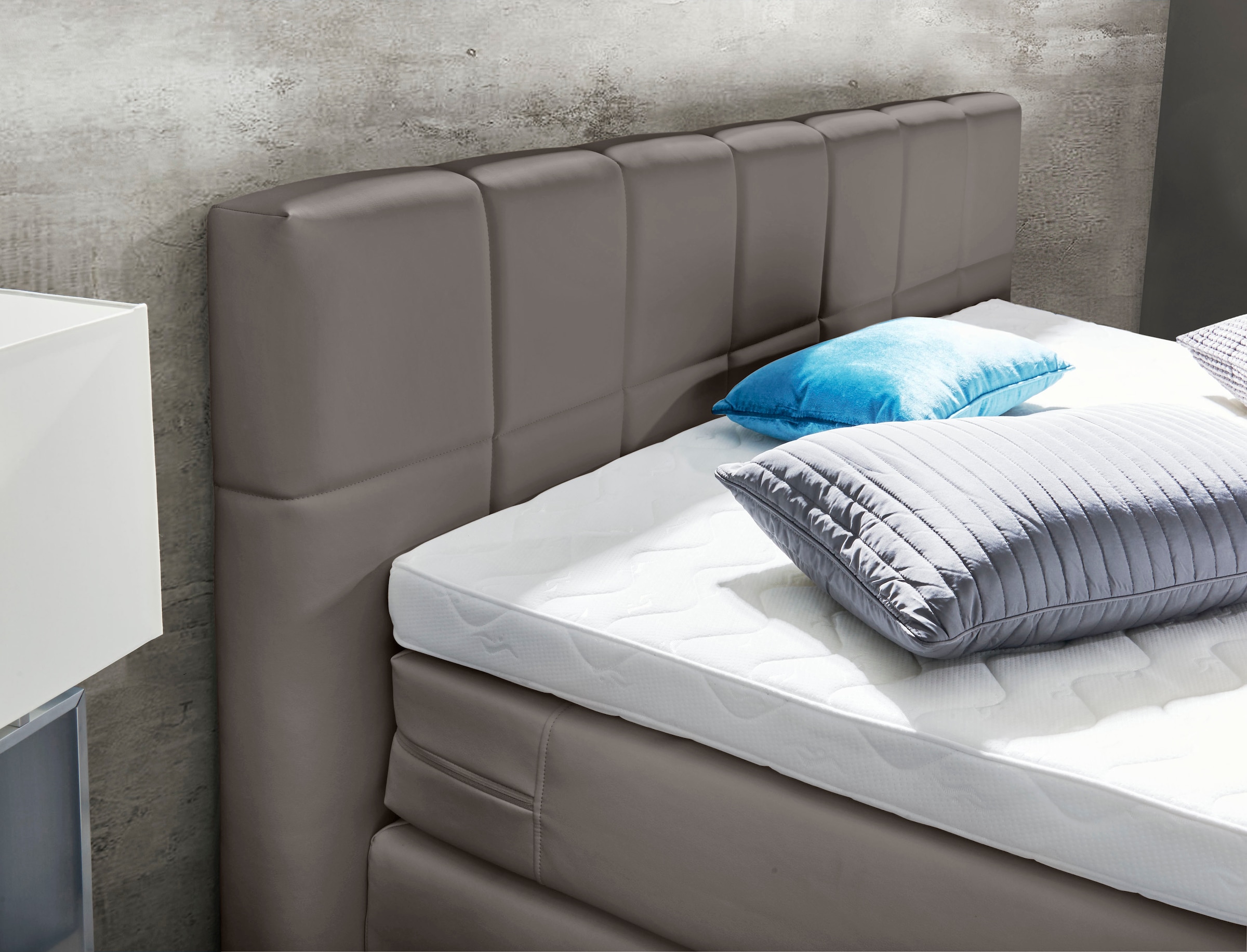 INOSIGN Boxspringbett »Airdrie«, inkl. Bettkasten und Topper