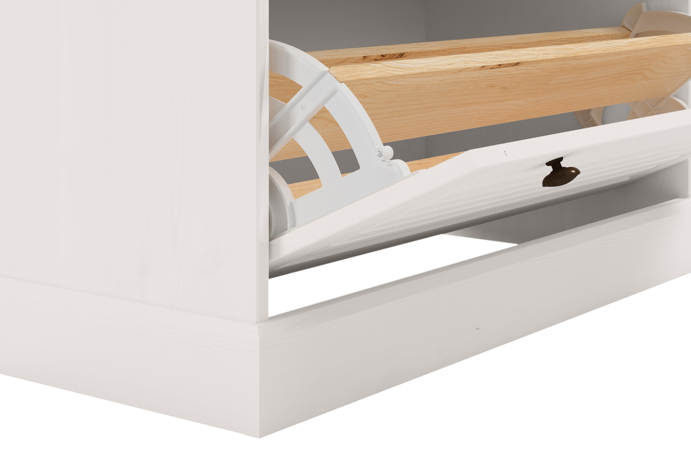 Home affaire Kompaktgarderobe »Liotta« Mit einer Klappe und 4 Kleiderhacken