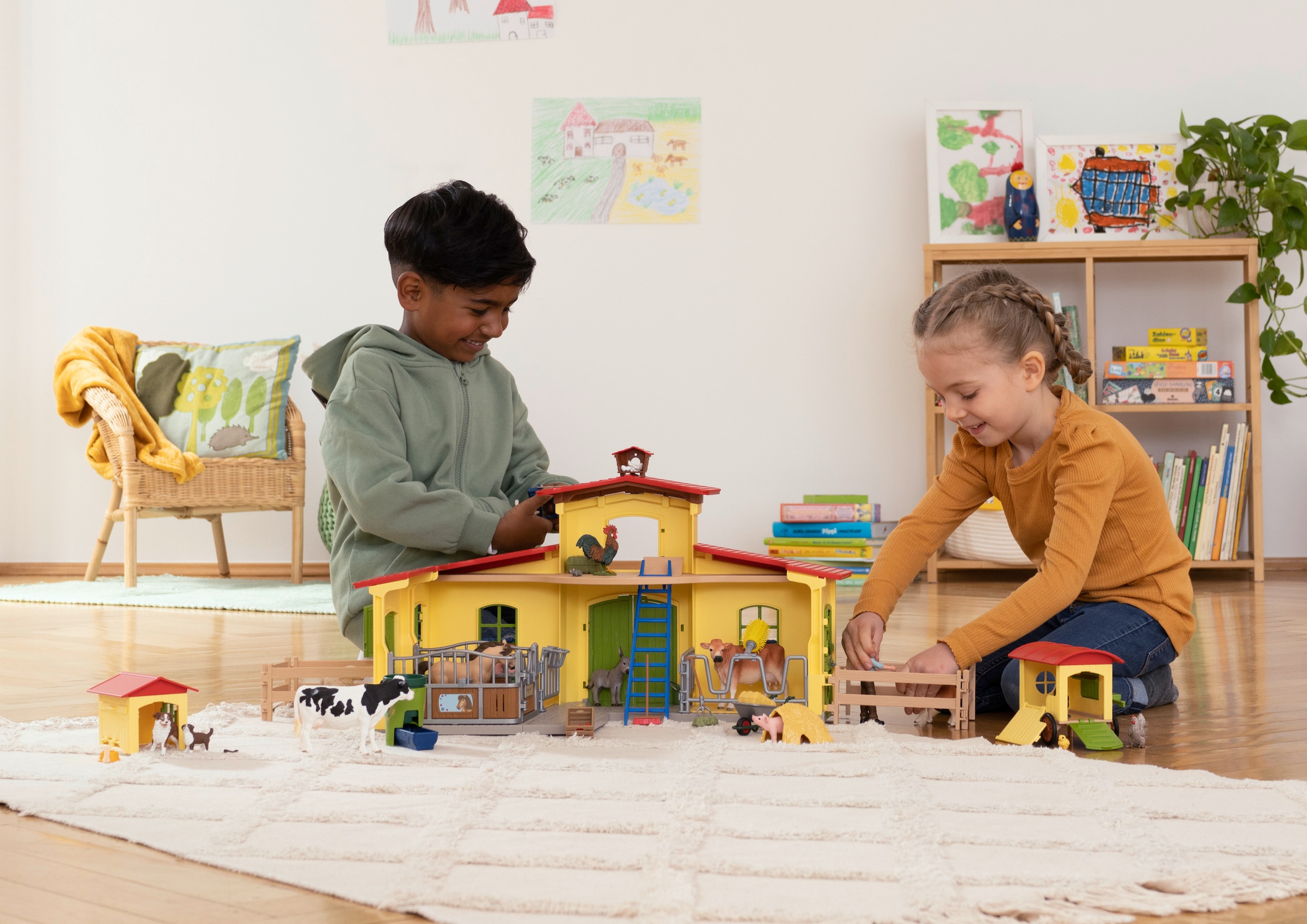 Schleich® Spielwelt »FARM WORLD, Hühnerstall (42572)«