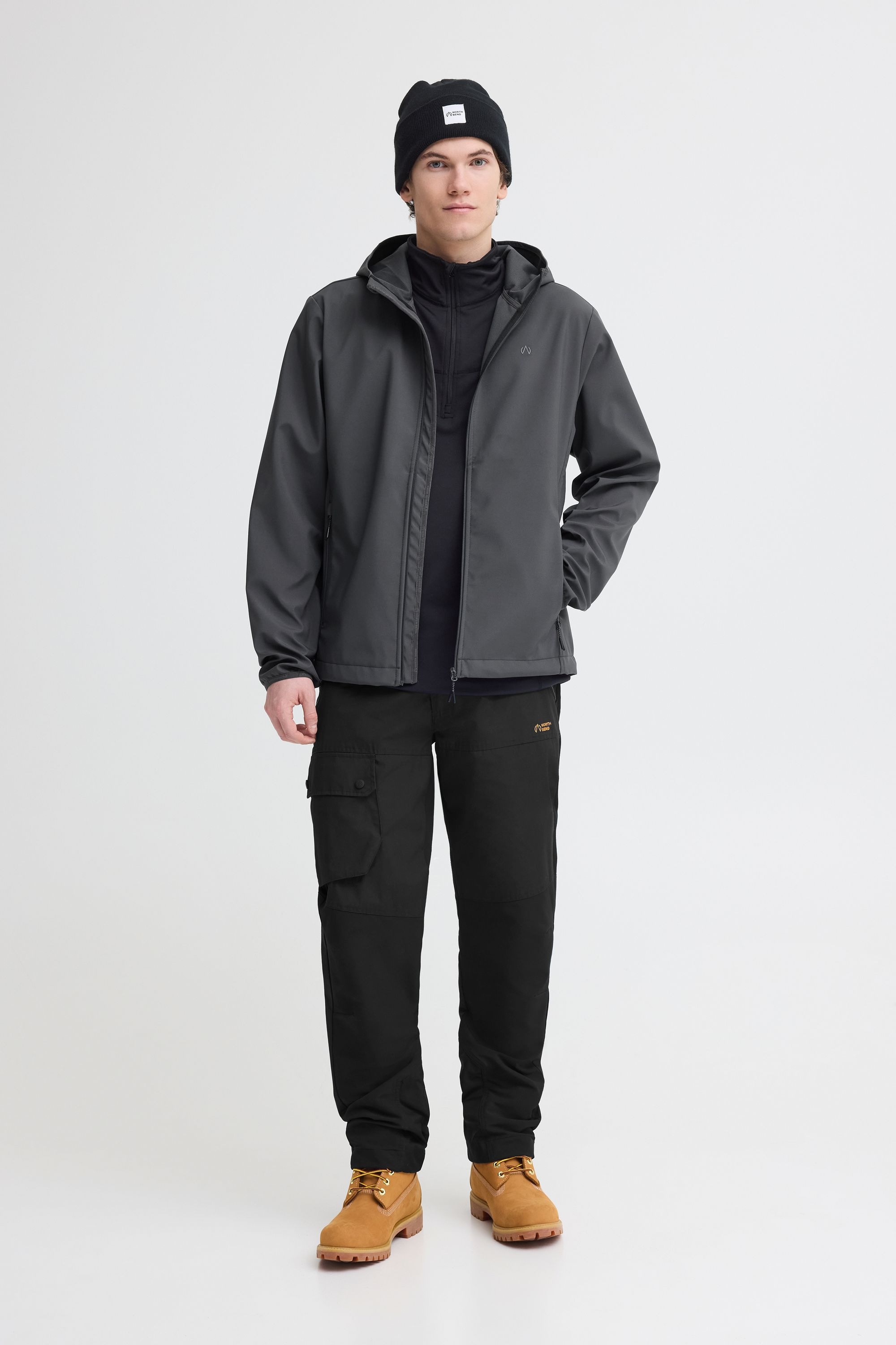 North Bend Softshelljacke »Softshelljacke NBLuango M W-PRO 8.000 mit wasserdichter Beschichtung«