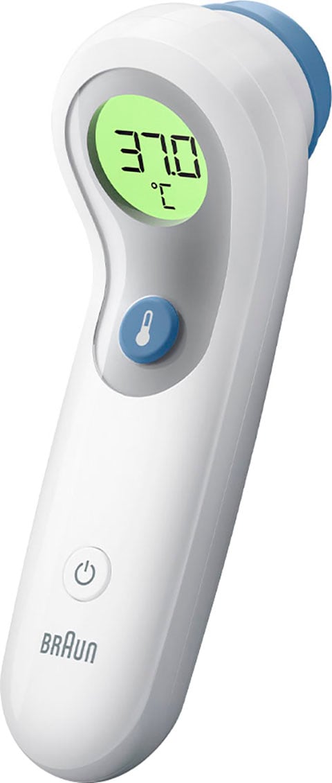 Stirnthermometer - - online Garantie Messwerte kaufen + Mit | Jahren Check™ »No 3 Position XXL Anleitung mit BNT300«, Stirn-Fieberthermometer Braun genaue für touch touch