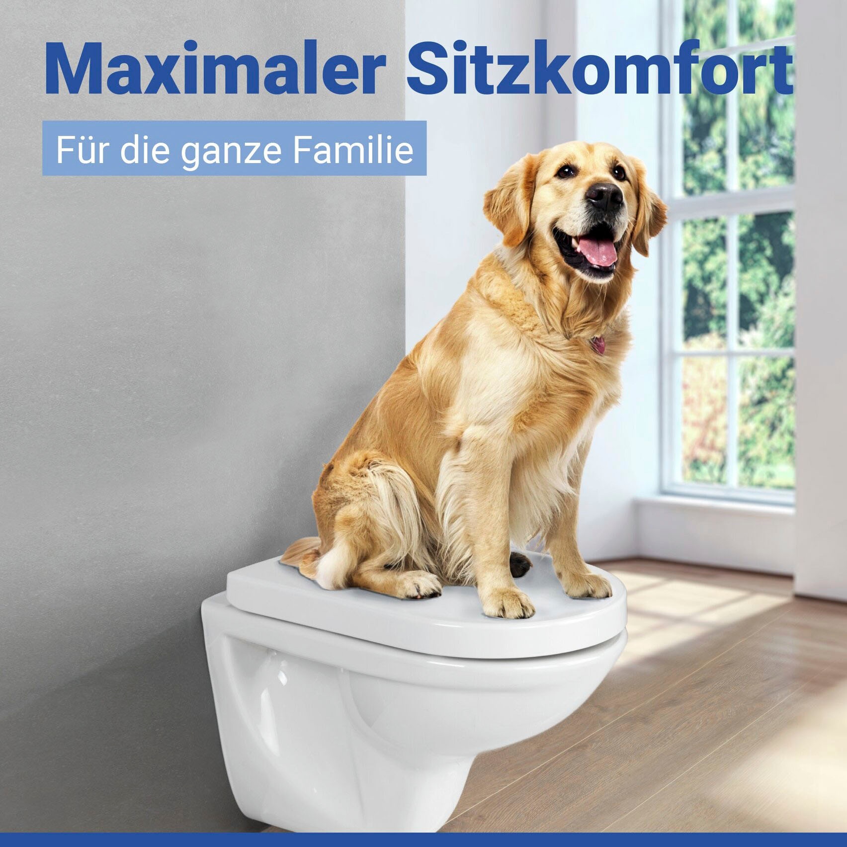 WENKO WC-Sitz »Palma« Mit Absenkautomatik