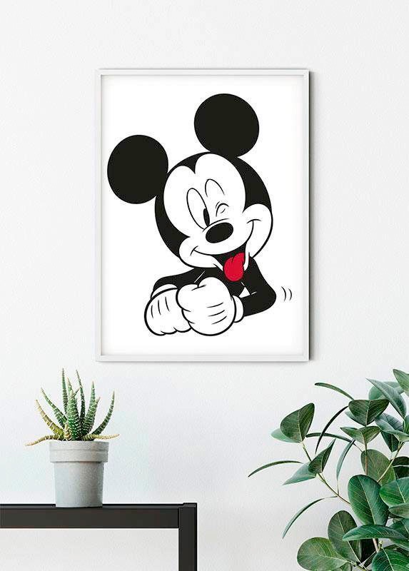 | Kinderzimmer, online 3 mit Wohnzimmer XXL »Mickey Komar Garantie St.), Schlafzimmer, Poster kaufen Jahren Mouse Funny«, (1 Disney,