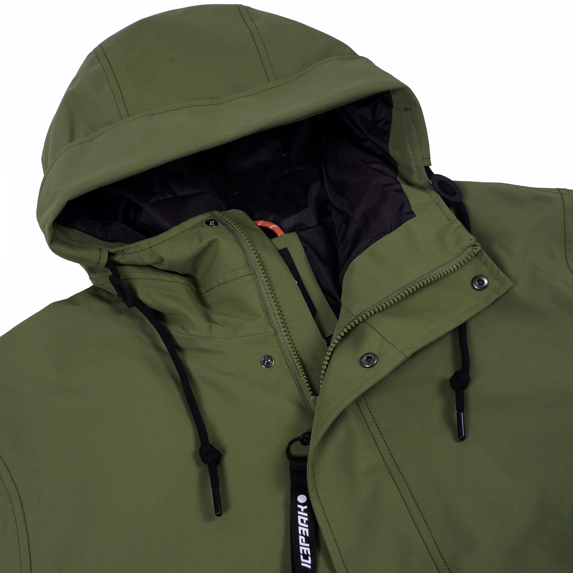 Icepeak Parka »H PARKA ADDIM«, mit Kapuze, mit Kordelzug