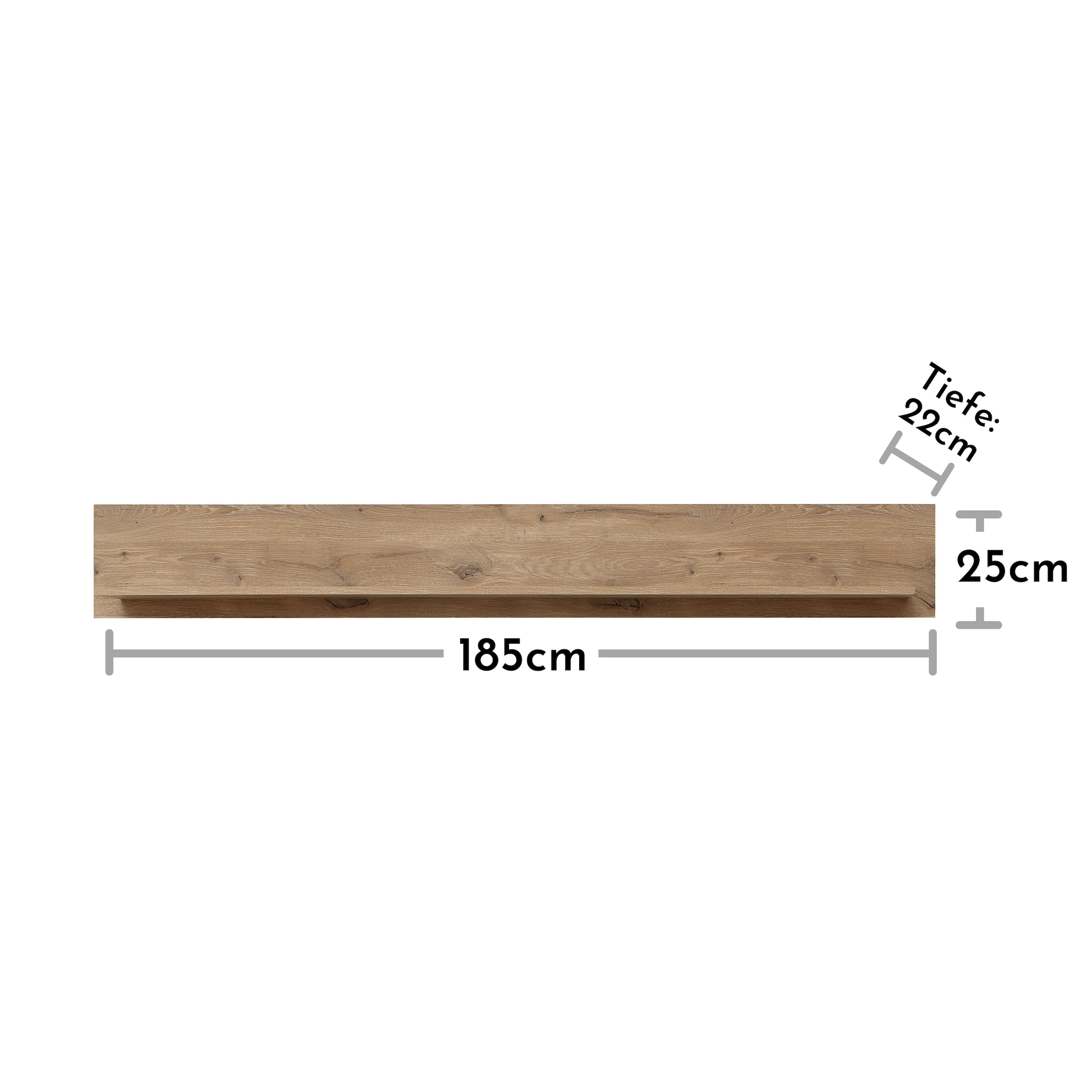 Innostyle Wandboard »BELLANO«, (1 St.), mit Boden