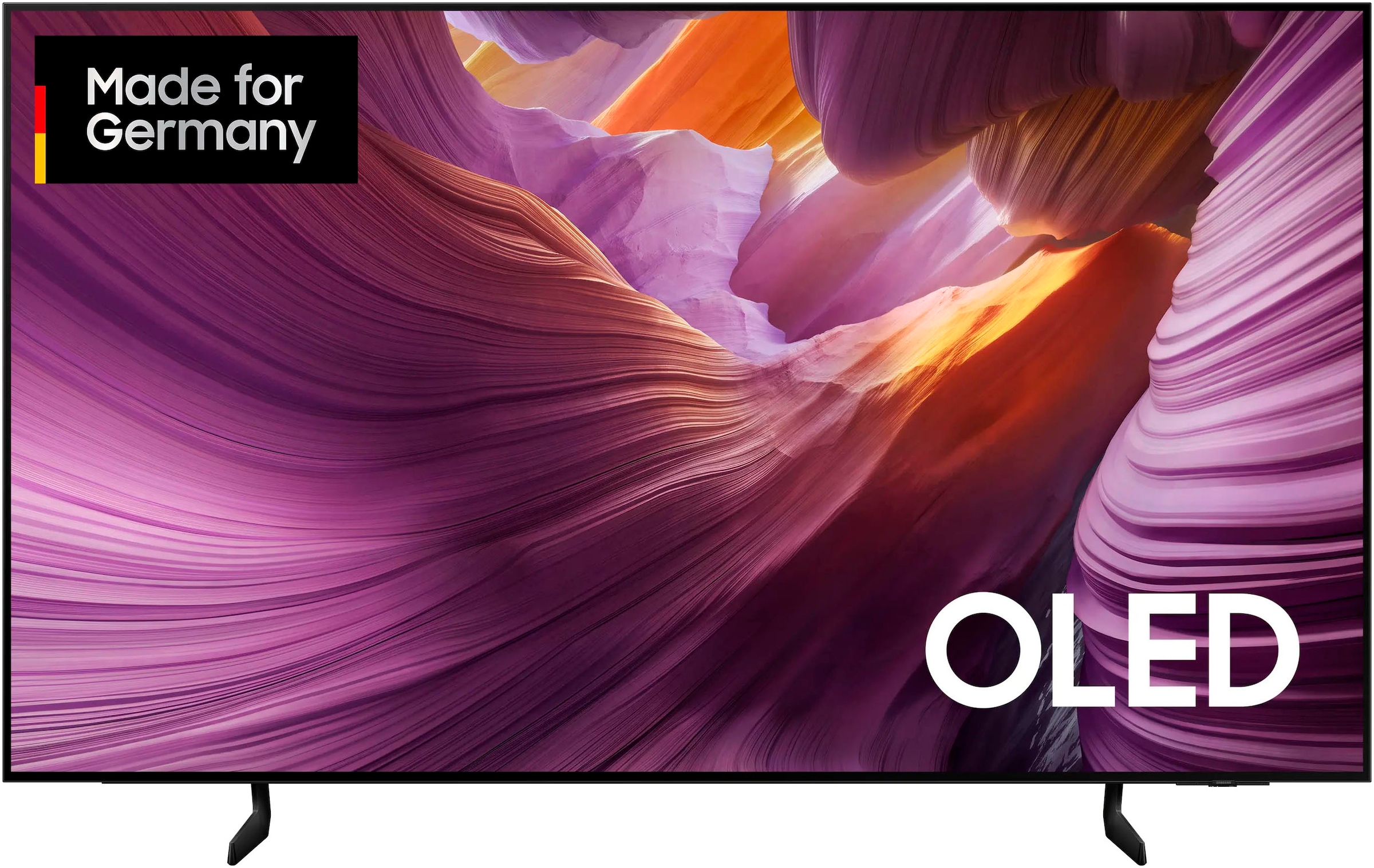 Samsung OLED-Fernseher »GQ65S85FAE«, 4K Ultra HD, Smart-TV, HDR, Dolby Atmos & AI Sound, Pantone Farben, Gaming Hub, bis zu 120Hz