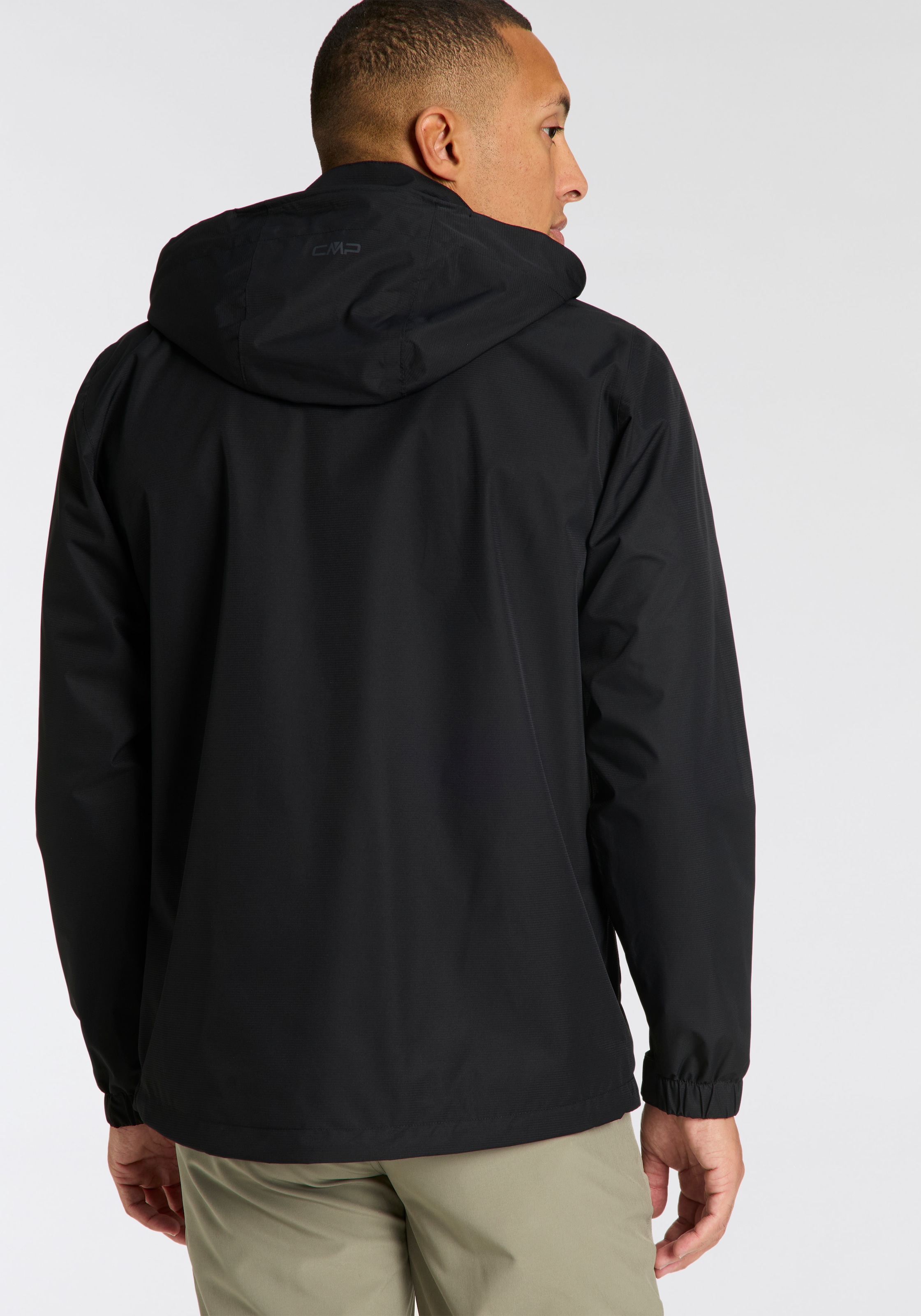 CMP Regenjacke, mit Kapuze, Atmungsaktiv & Winddicht & Wasserdicht